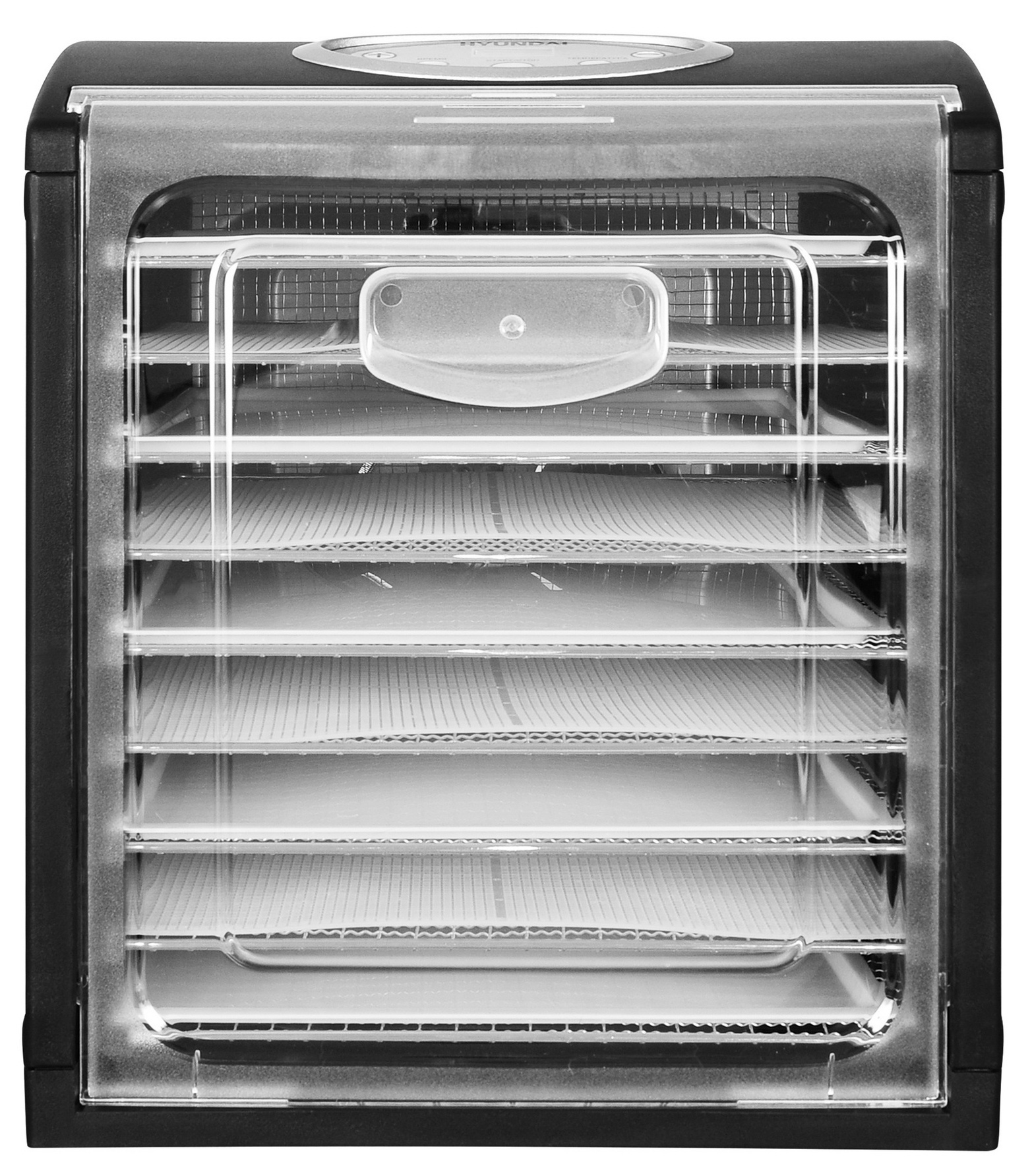 Изображение товара Сушилка для овощей и фруктов Hyundai Hyfd-P1801 9 ярусов 700 Вт цвет черный