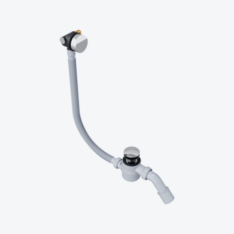 Изображение товара Слив-перелив для ванны Excellent Hover Arin 3410CR, хром, 100 см, клик-клак