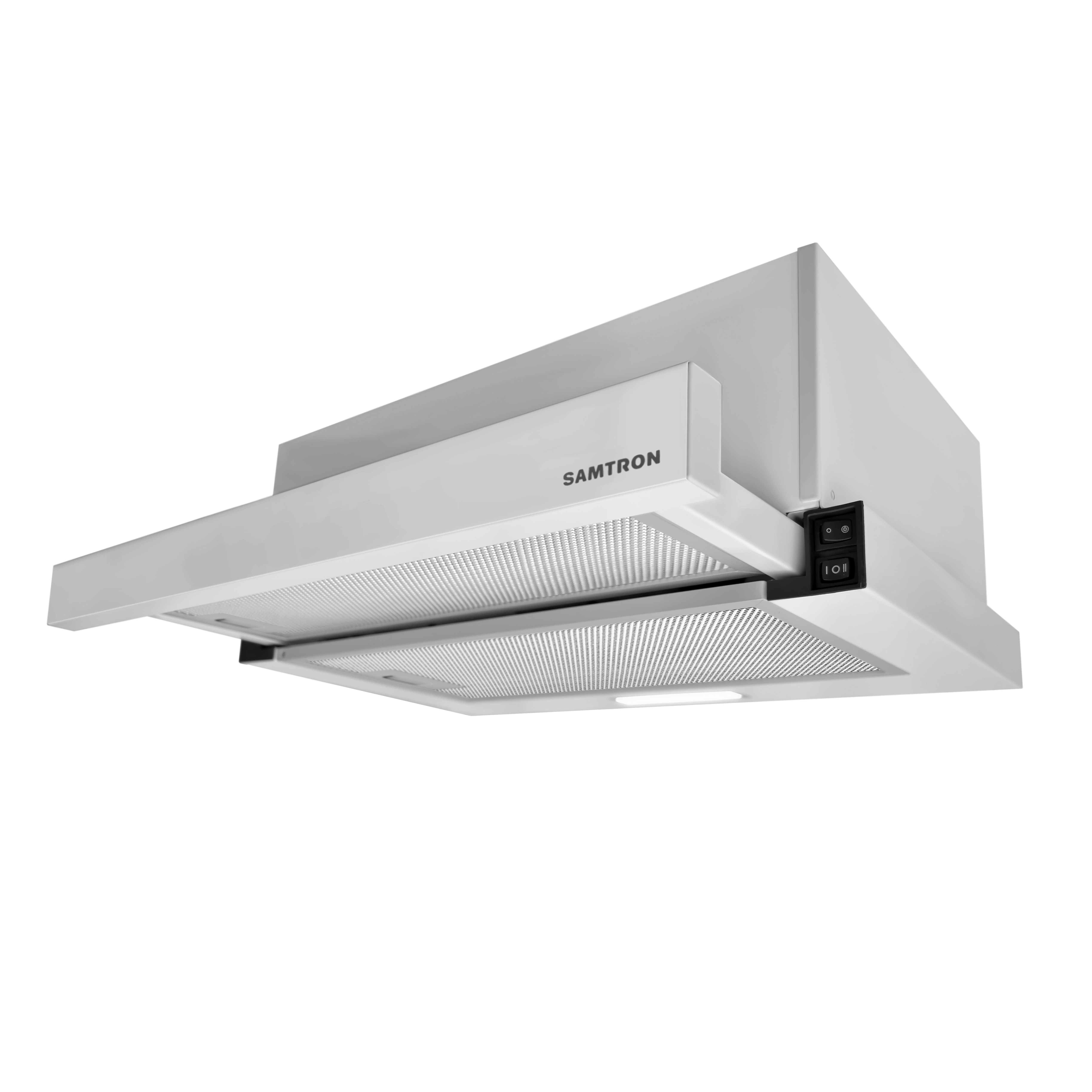Изображение товара Встраиваемая вытяжка Samtron Bi 500 Ggwh 50 см белая с LED освещением