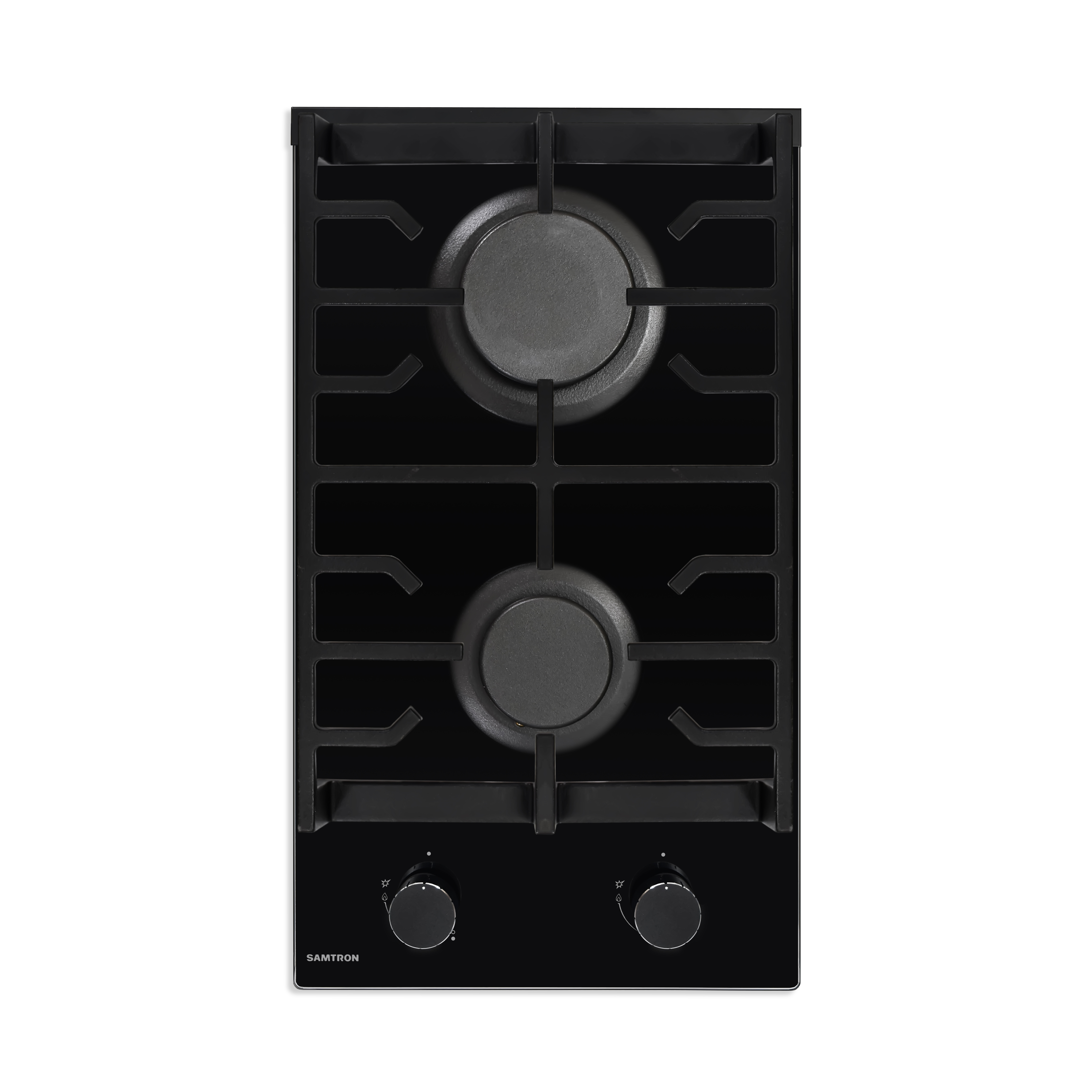 Изображение товара Газовая варочная панель Samtron HG B 3231 2 конфорки, черный цвет