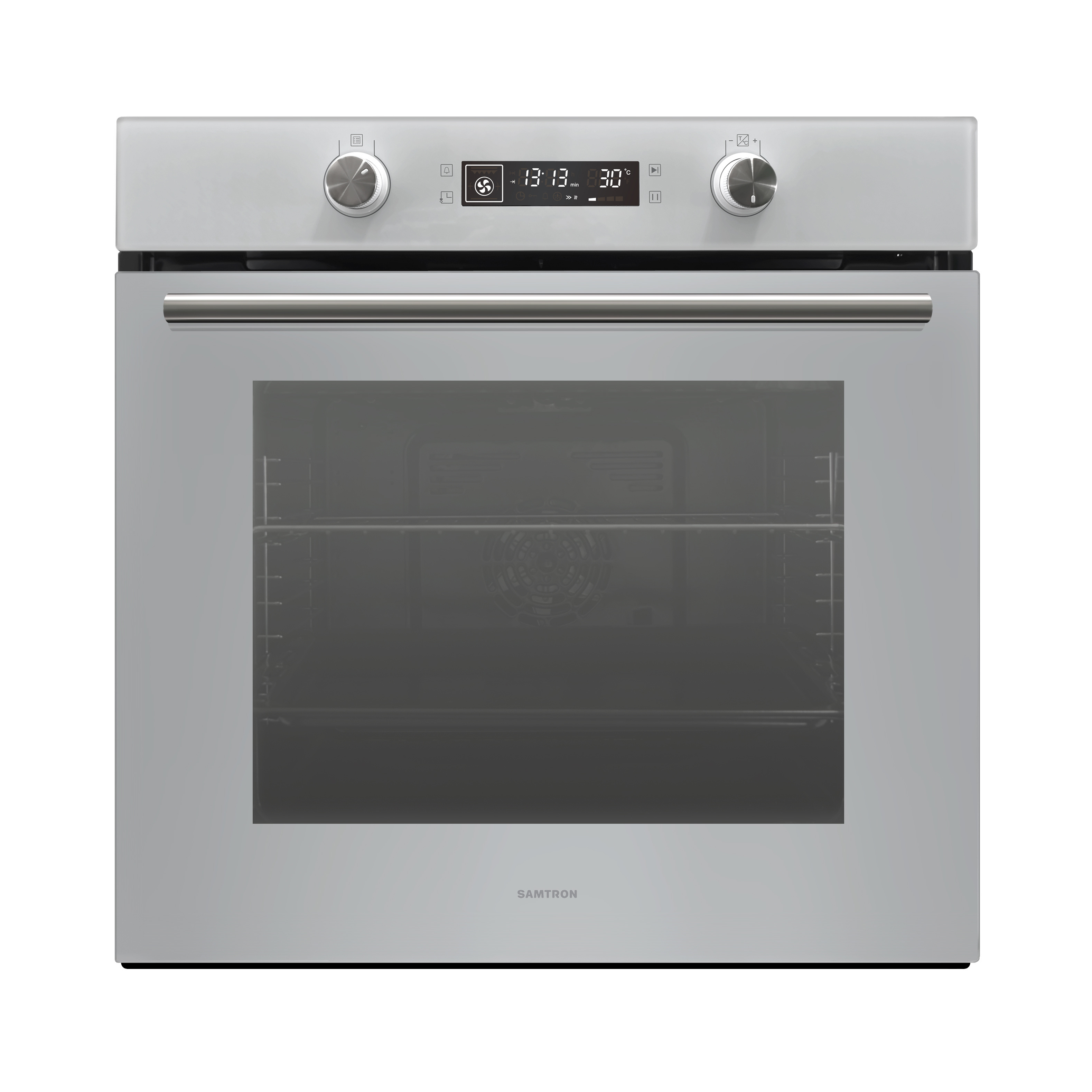 Изображение товара Электрический встраиваемый духовой шкаф Samtron AO W61025 80 л серебристый