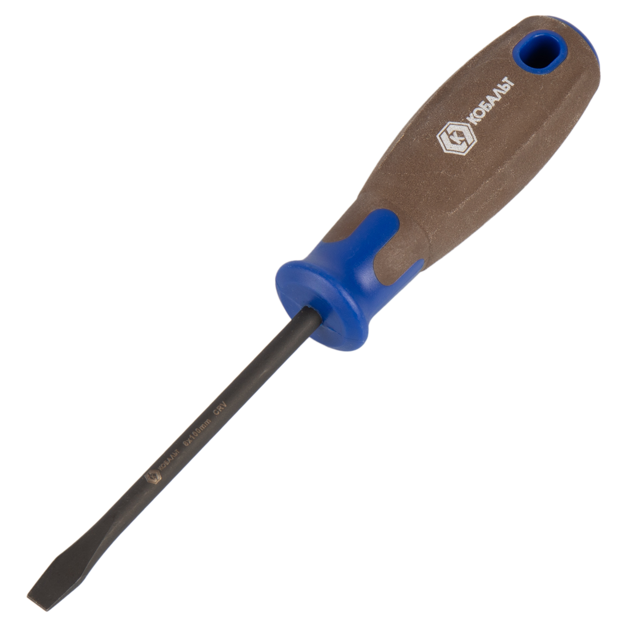 Изображение товара Отвертка прямая Кобальт 912-021 SL6x100 мм