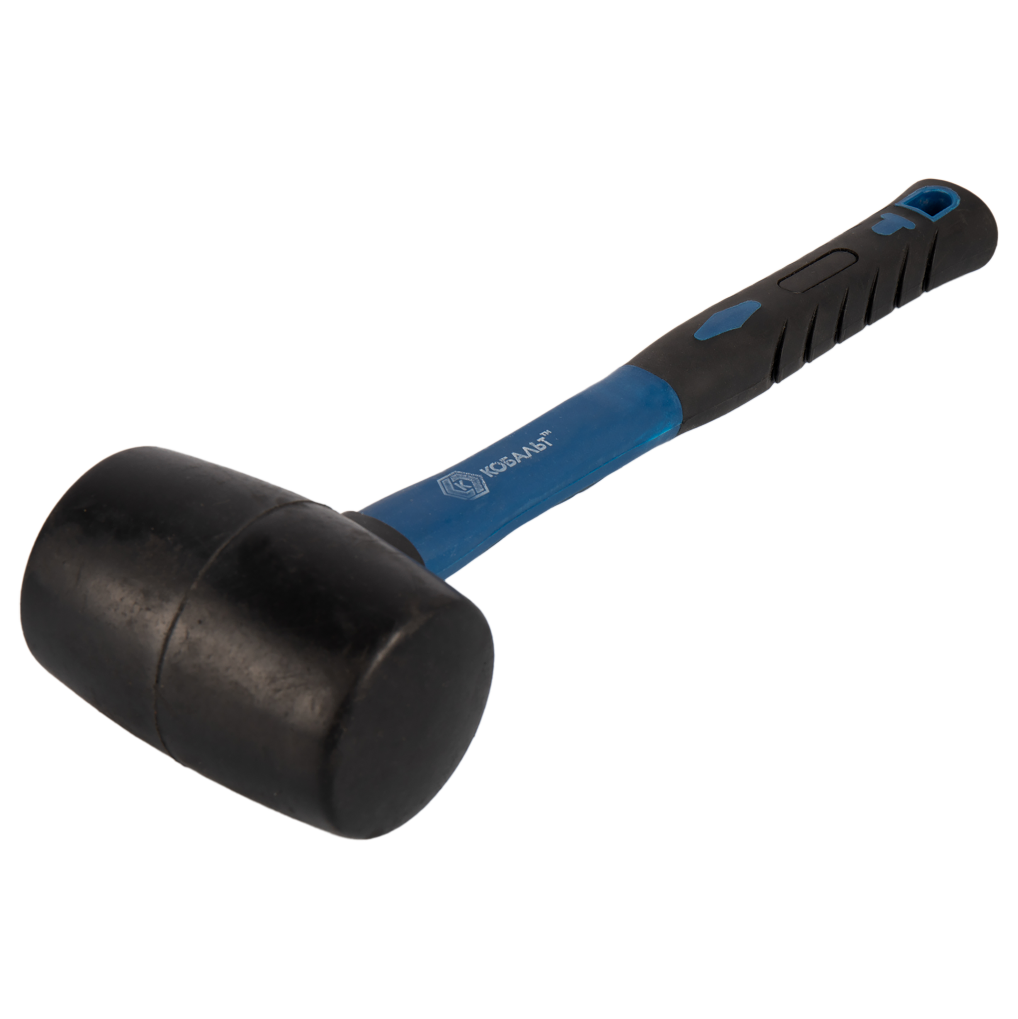 Изображение товара Киянка резиновая Кобальт 241-048 450 г универсальный строительный инструмент