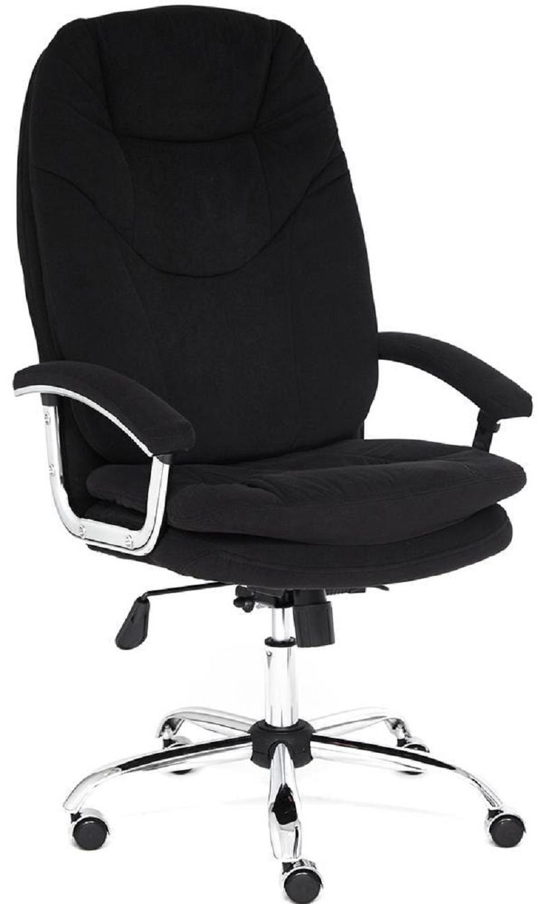 Изображение товара Офисное кресло Tetchair Softy Lux, регулируемое, износостойкая ткань и экокожа
