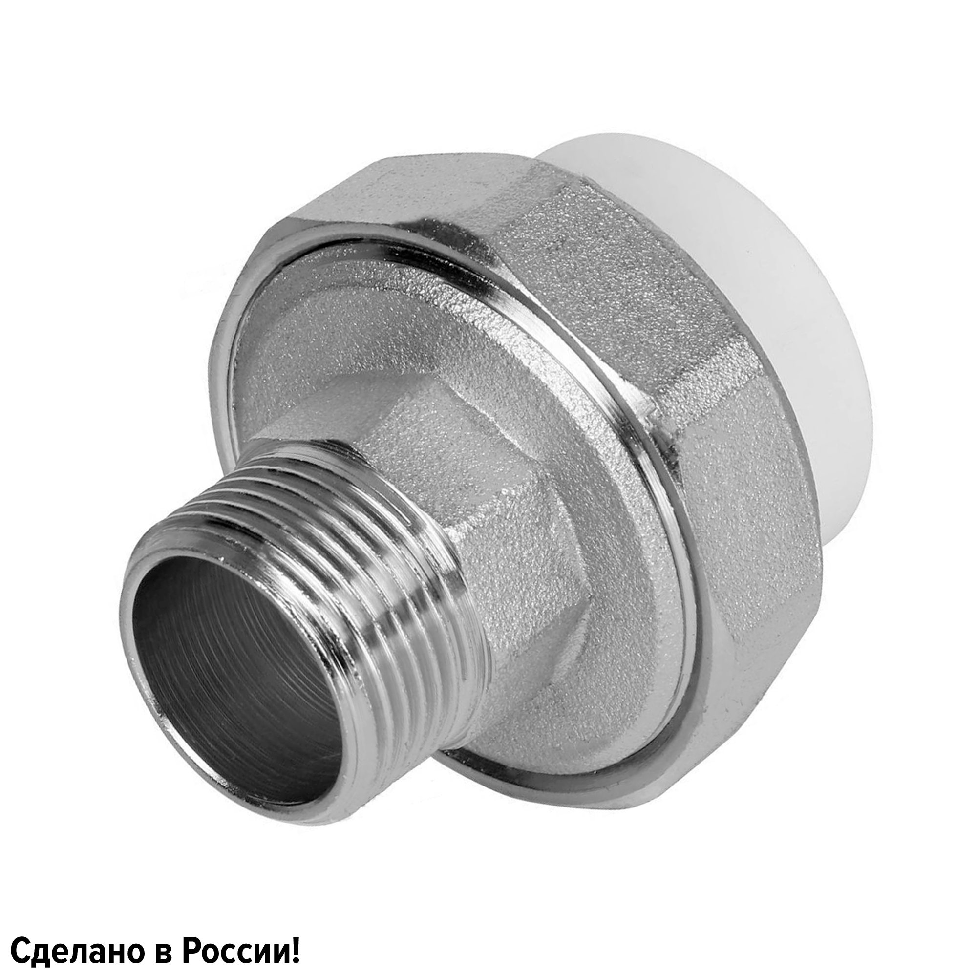 Изображение товара Муфта разъемная раструбная Ростерм 3/4x32 мм из полипропилена Россия