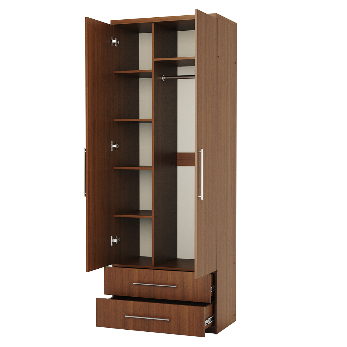 Изображение товара Шкаф распашной Шарм-Дизайн Мелодия МКЯ-22 80x220x60 см