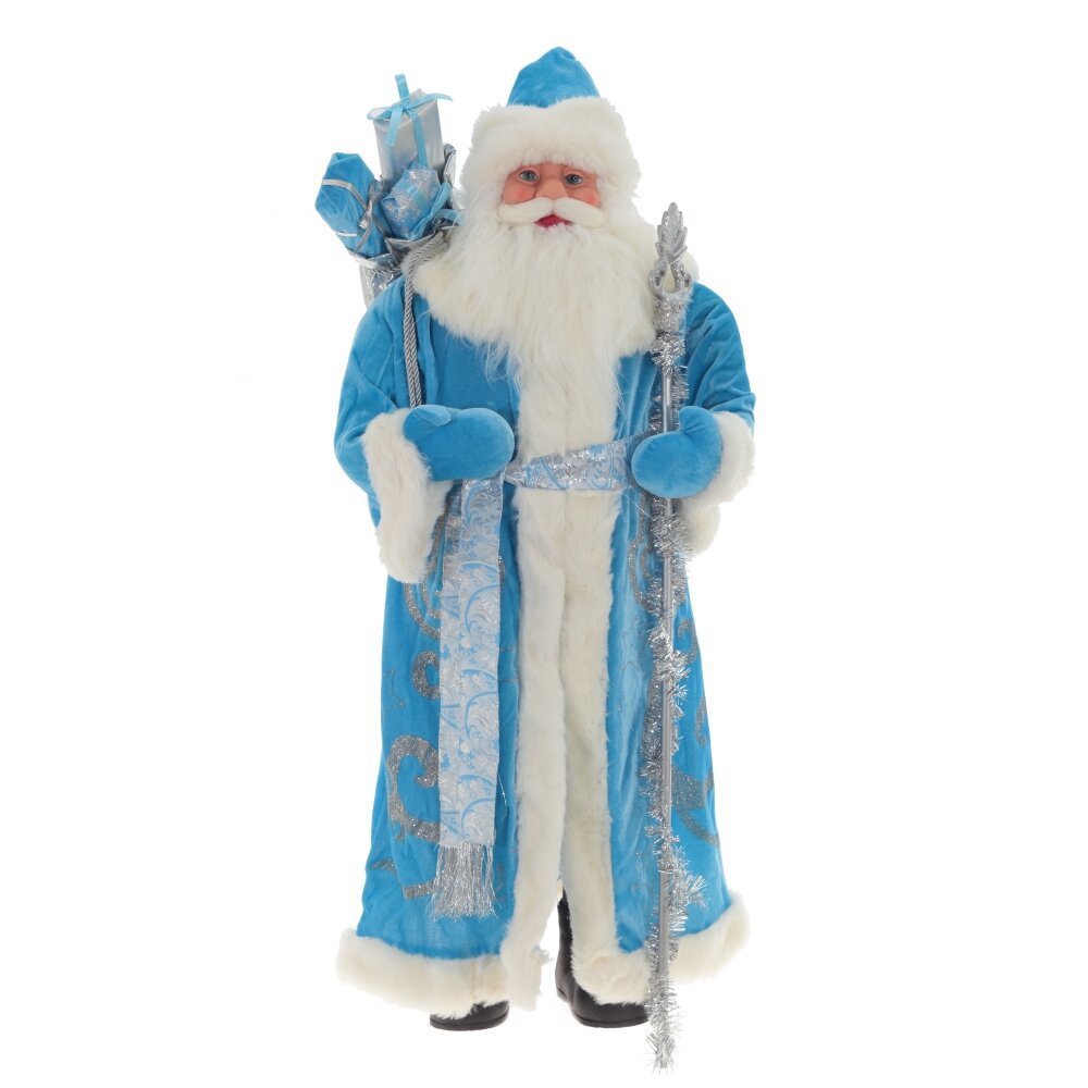 Изображение товара Новогодняя фигурка Дед Мороз 44x29x102 см синий