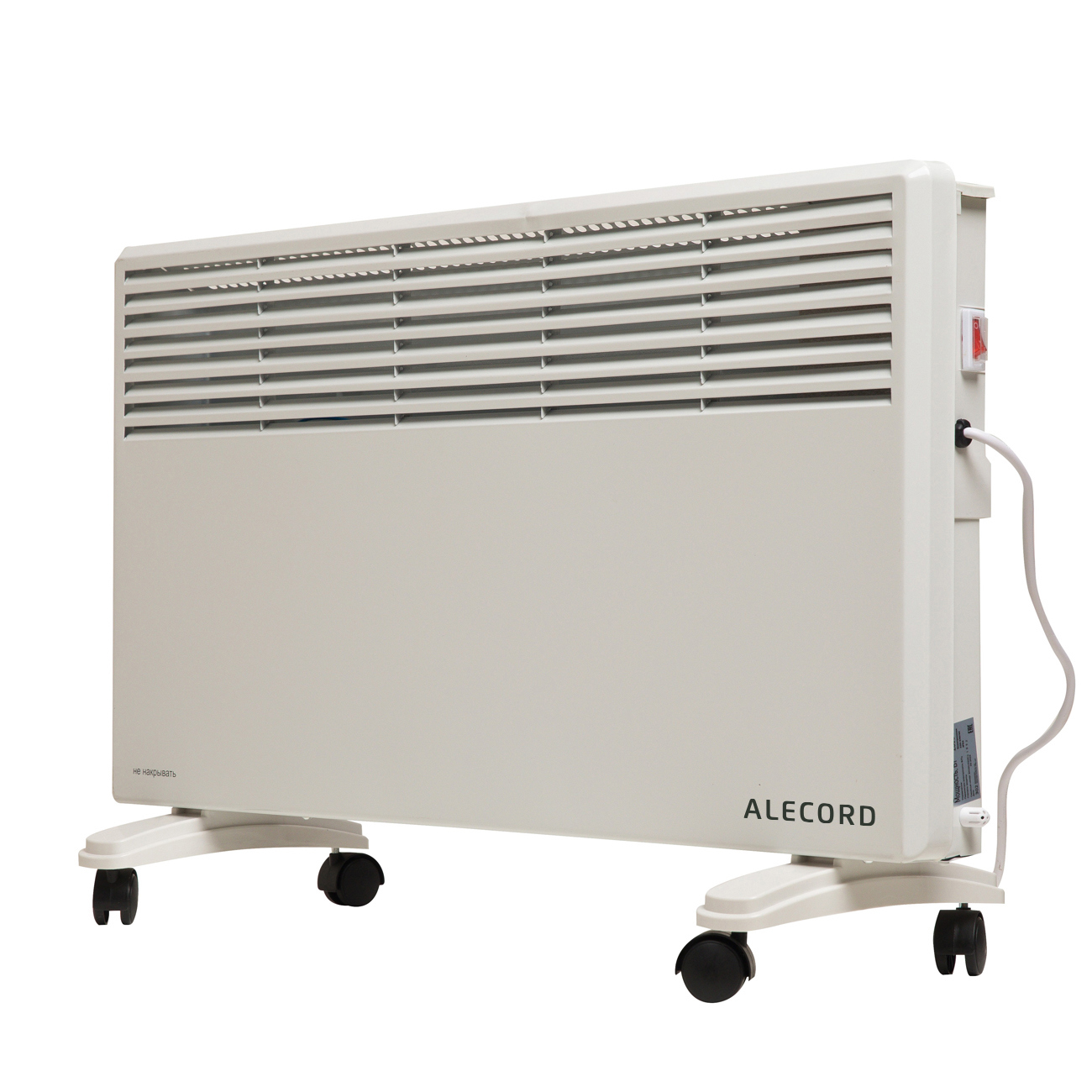 Изображение товара Конвектор электрический Alecord EK-20 с электронным термостатом 2000 Вт белый