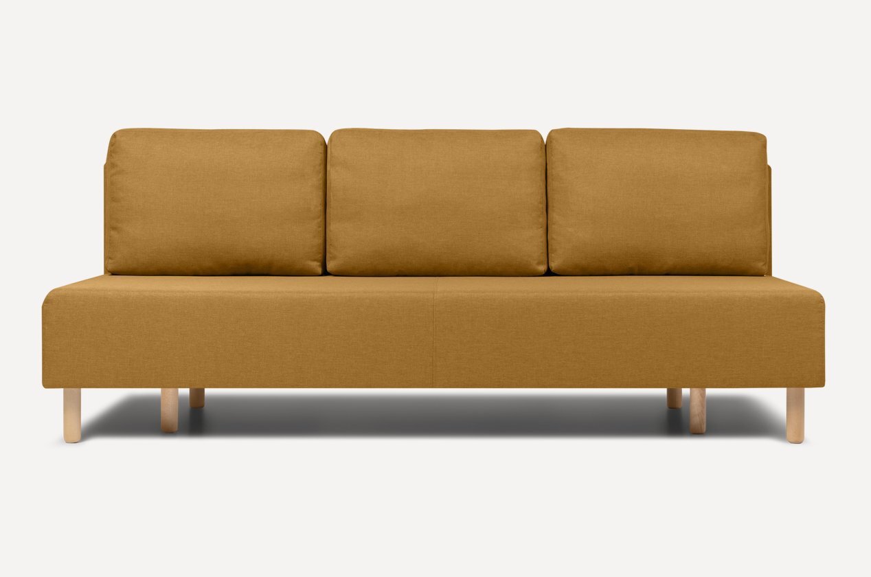 Изображение товара Диван раскладной Divan.ru Викс 90x83x60 см ткань цвет желтый