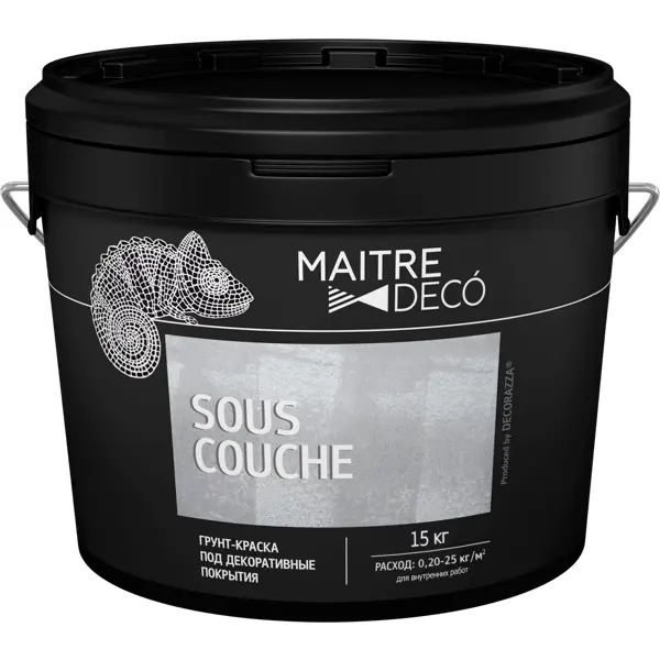 Грунт-краска для декоративных покрытий Maitre Deco «Sous-Couche» 15 кг