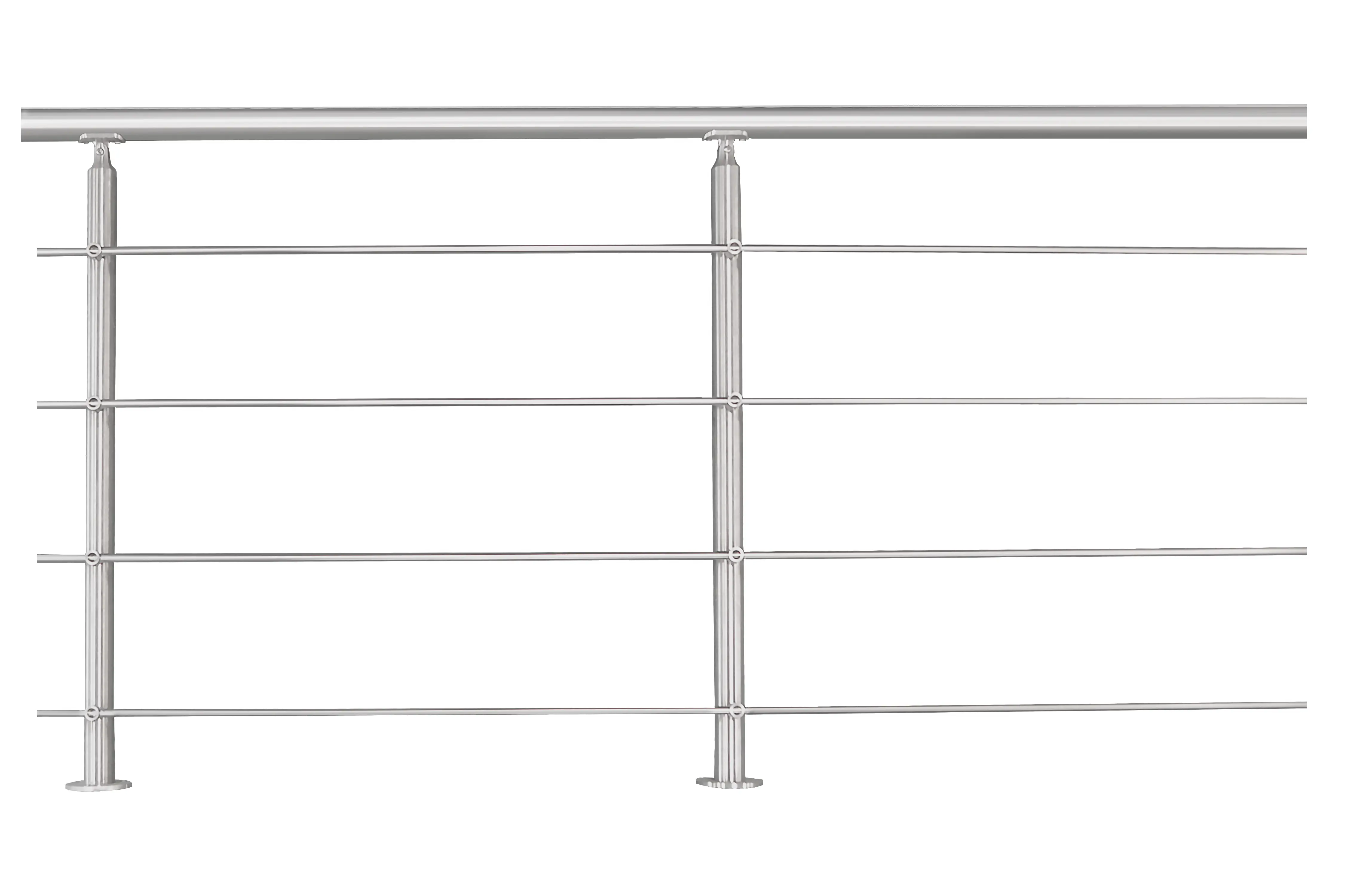 Комплект ограждения MONLID нержавеющая сталь 2 м