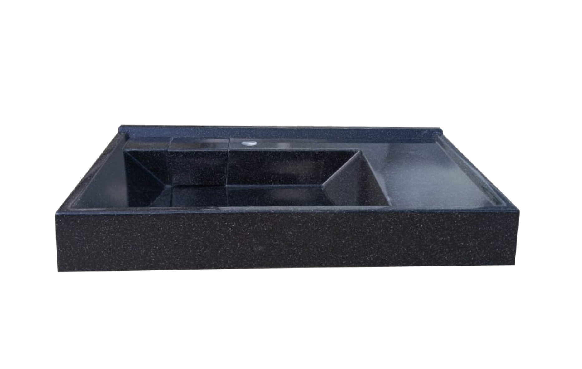 Изображение товара Раковина на стиральную машину Mira 80 см черный с вкраплениями