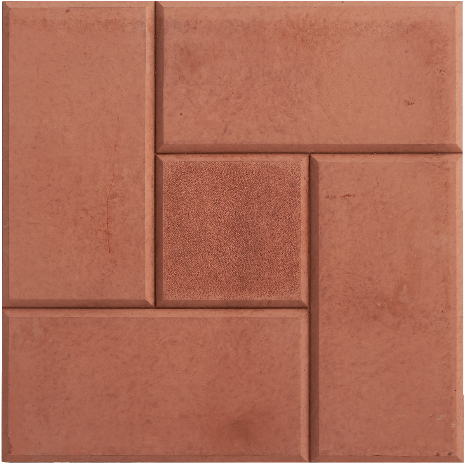 Плитка тротуарная «Калифорния» 300x300x30 мм цвет красный