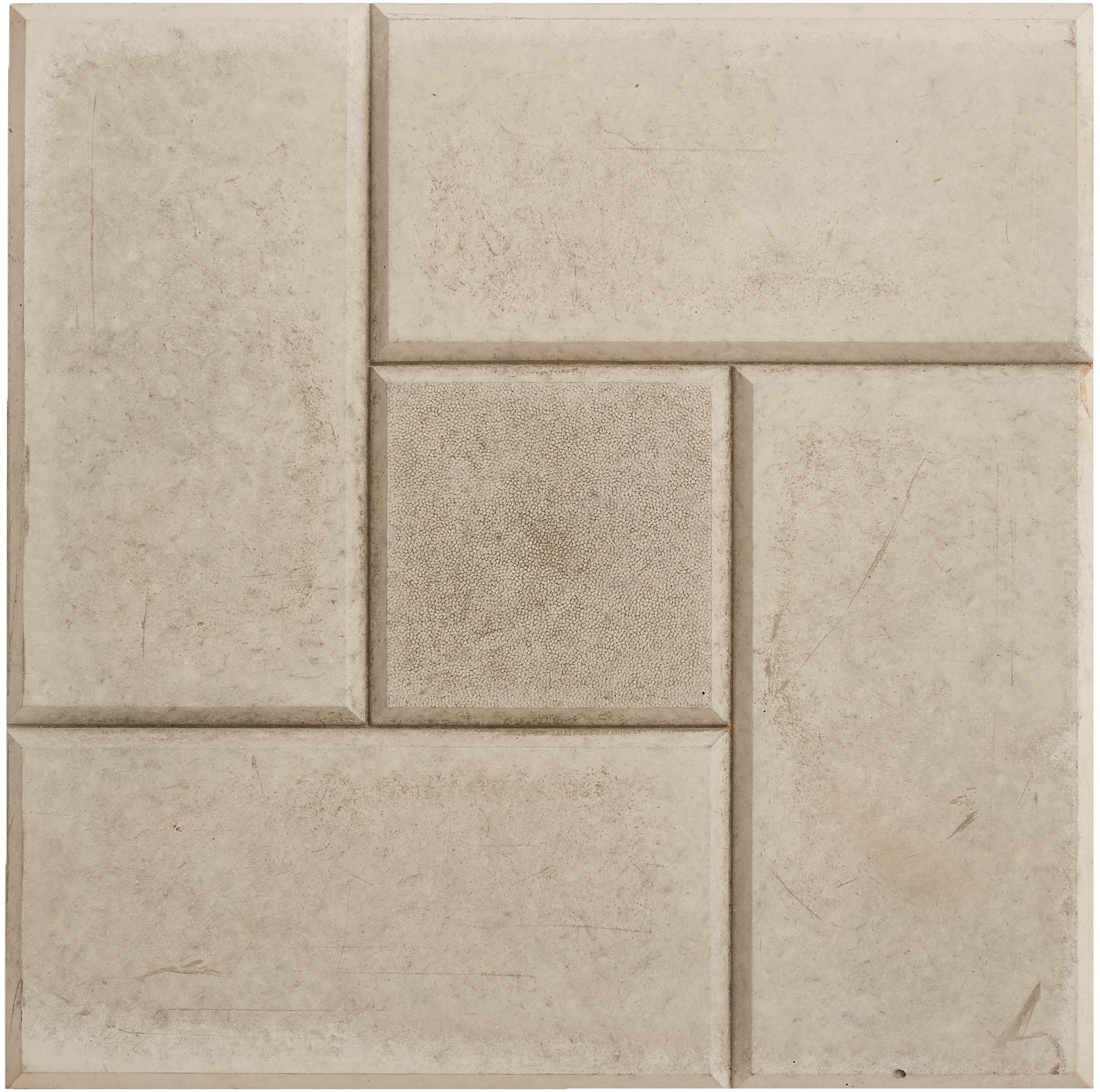 Плитка тротуарная «Калифорния» 300x300x30 мм цвет серый