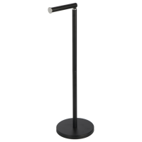 Изображение товара Стойка для туалетной бумаги Swensa Hos Swfl-901-BLK 57 см сталь цвет черный Изображение товара Стойка для туалетной бумаги Swensa Hos Swfl-901-BLK 57 см сталь цвет черный