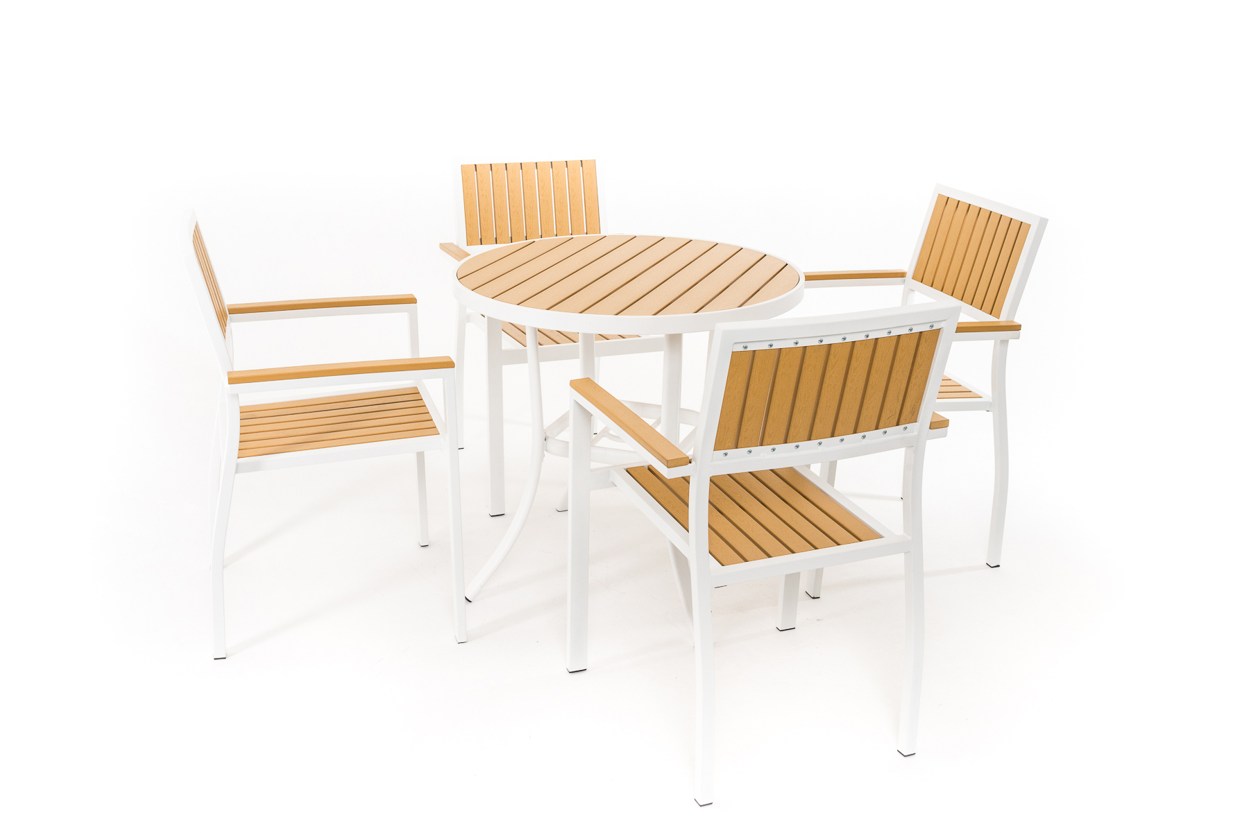 Изображение товара Набор садовой мебели Vinotti Дача с алюминием и пластиком 5 предметов