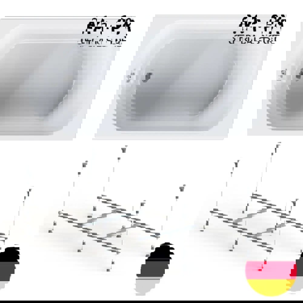 Изображение товара Прямоугольная ванна AM.PM W94A 150x70 см акрил с комплектом каркаса Германия