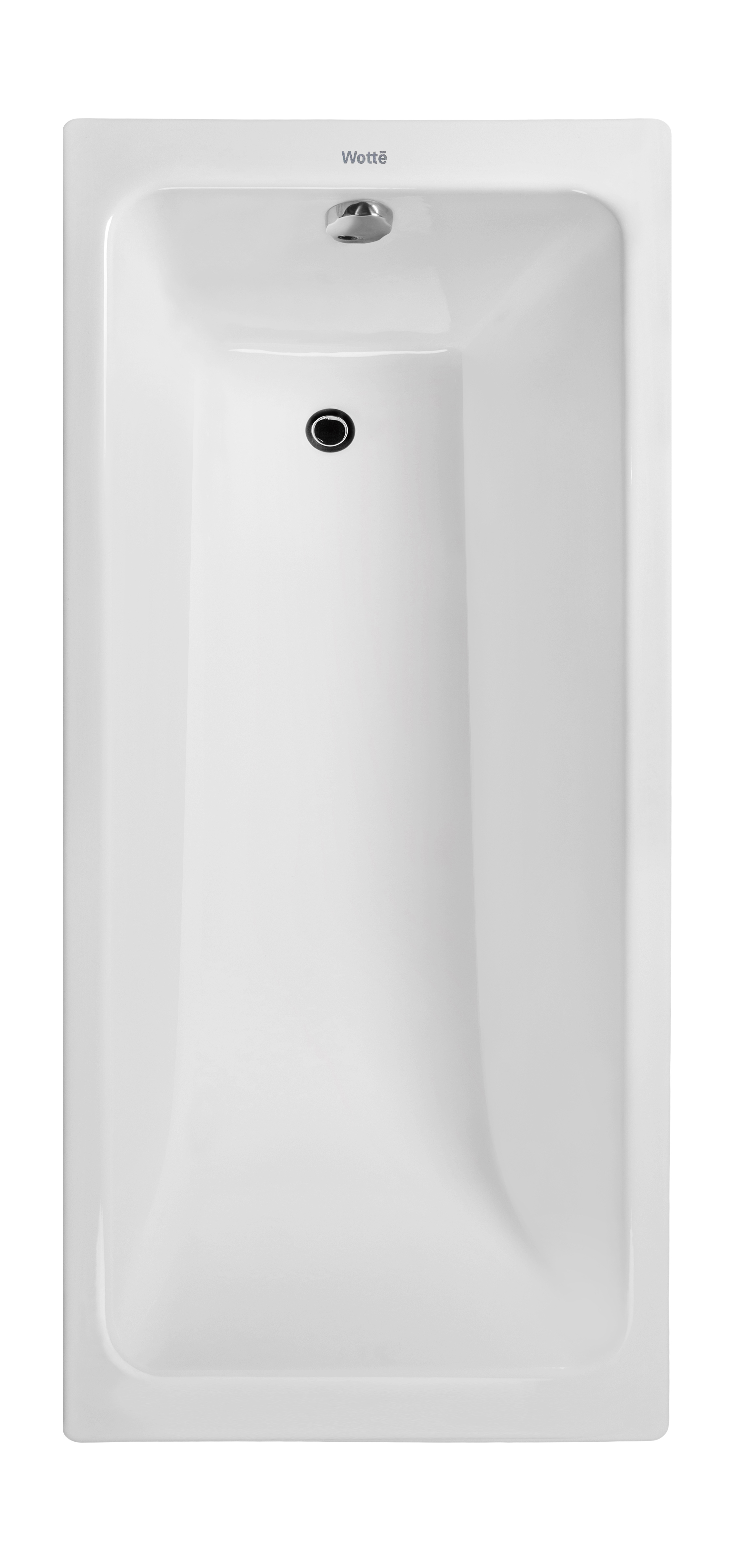 Изображение товара Прямоугольная чугунная ванна WOTTE Line БП -э00д1465 150x70 см белая глянцевая