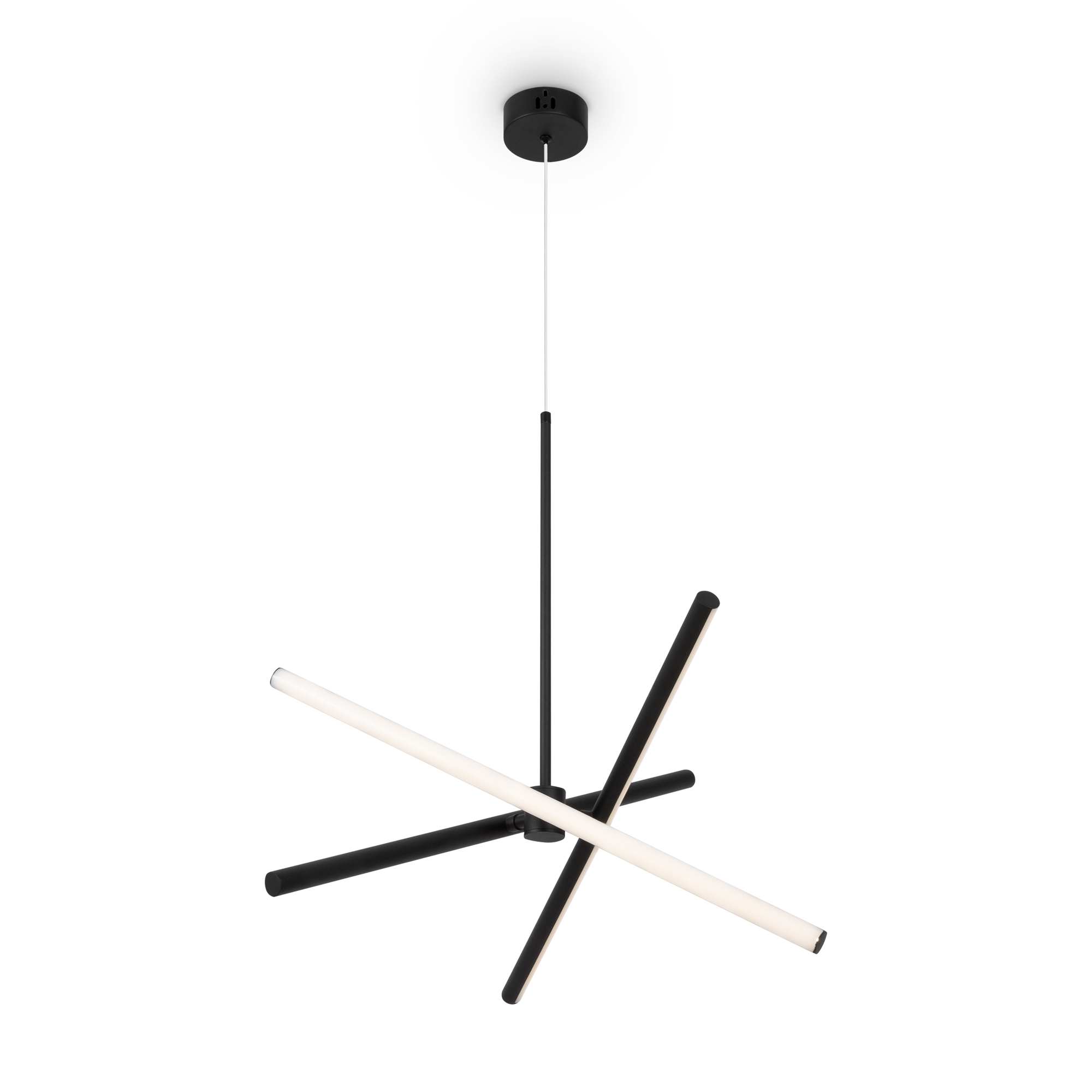 Изображение товара Подвесной светильник Freya Artwork FR6069PL-L65B с 3 плафонами 12 м² черный