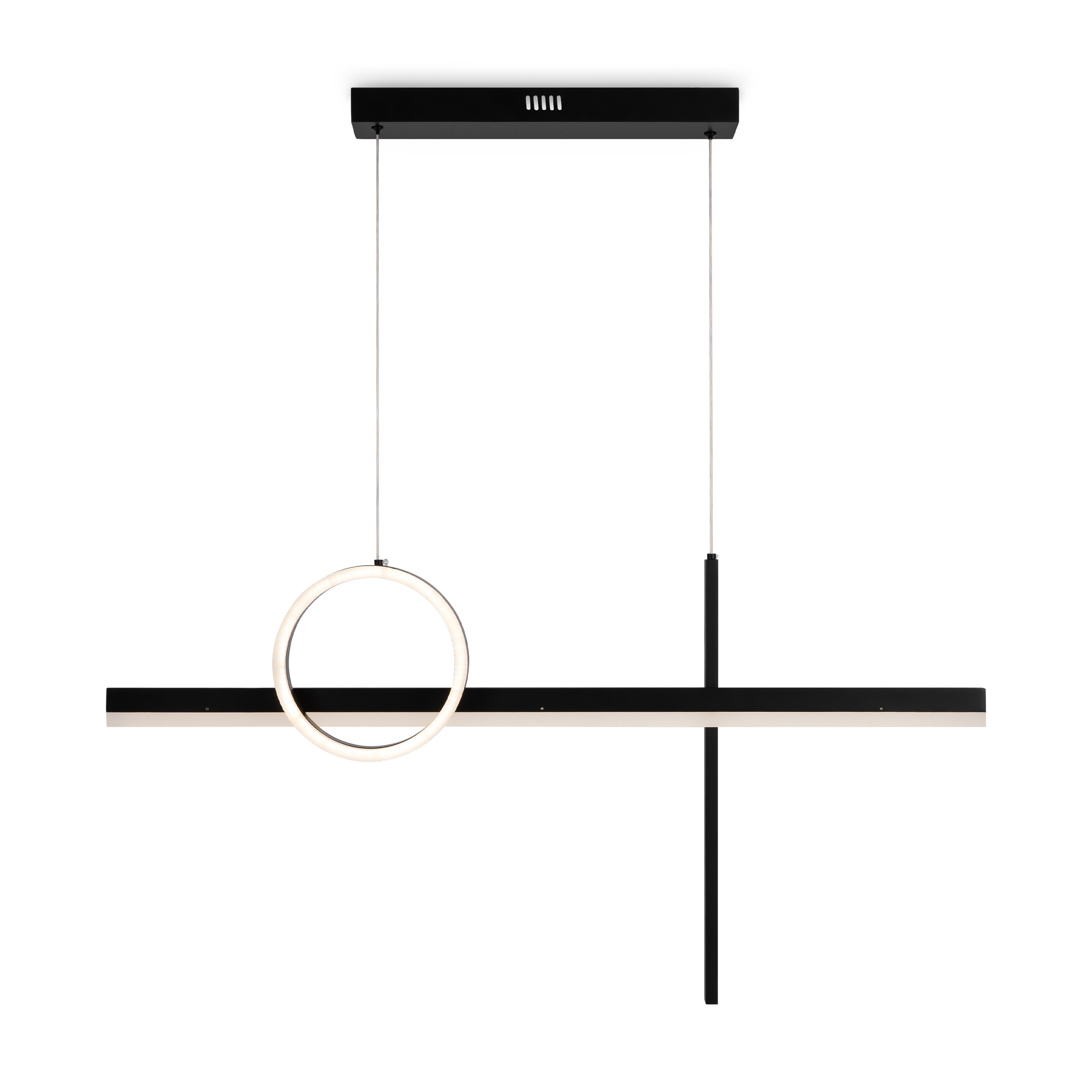 Изображение товара Подвесной светодиодный светильник Freya Acrobatic с пультом управления 24 м² черный