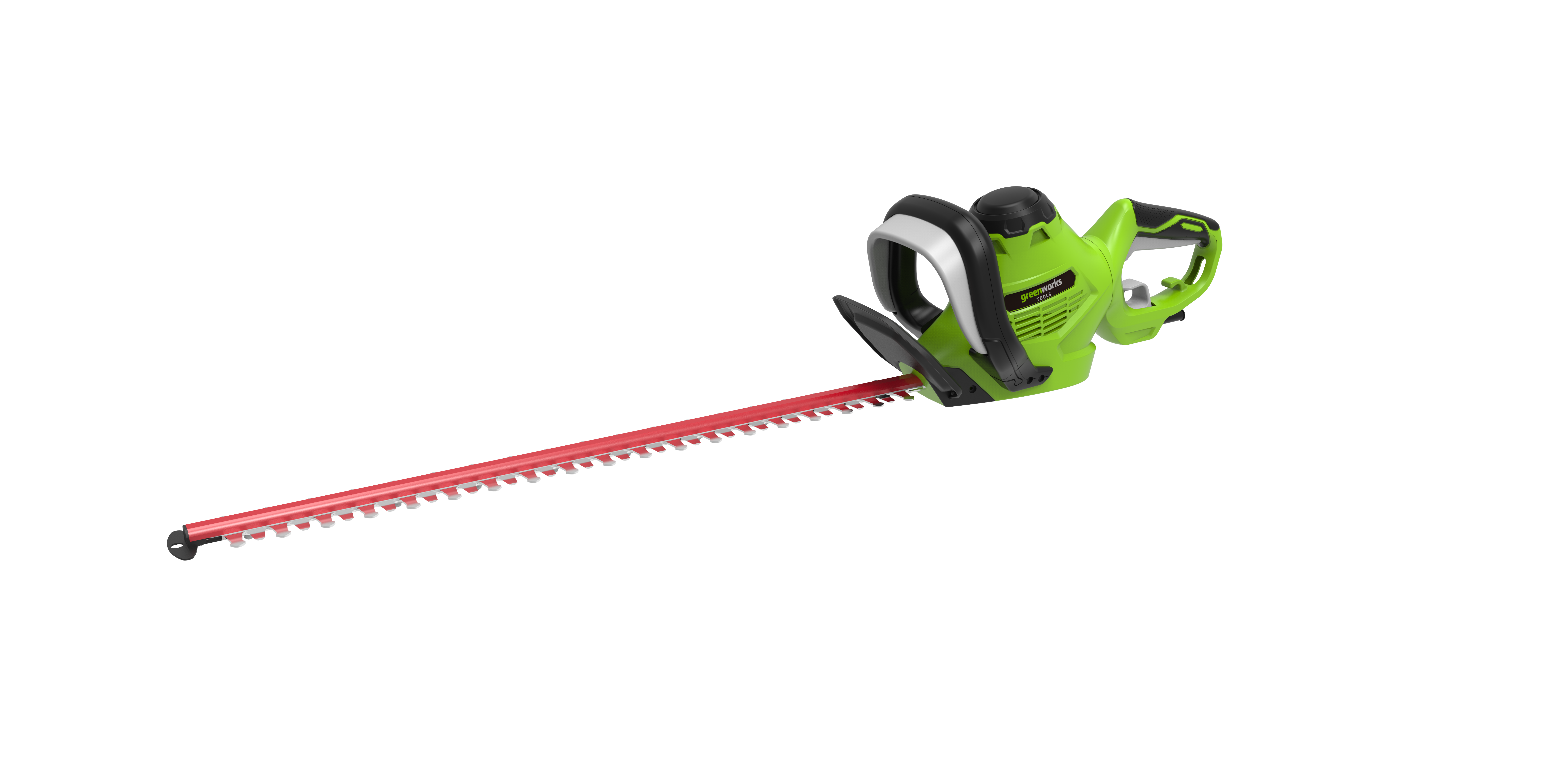 Изображение товара Электрический кусторез Greenworks 700 Вт 68 см для ухода за кустами и живой изгородью