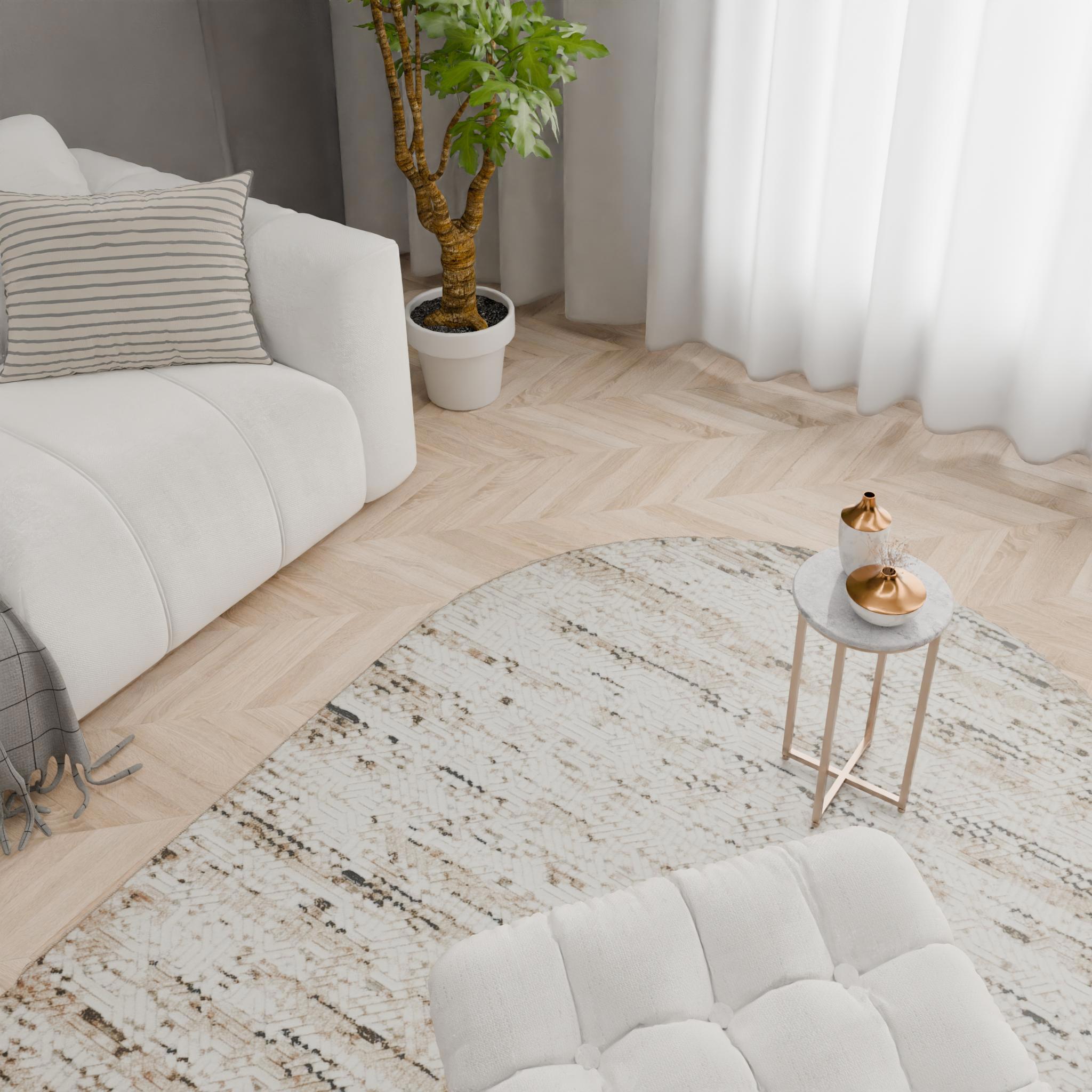 Изображение товара Ковер полипропилен Максимус L042 150x230 см цвет бежевый