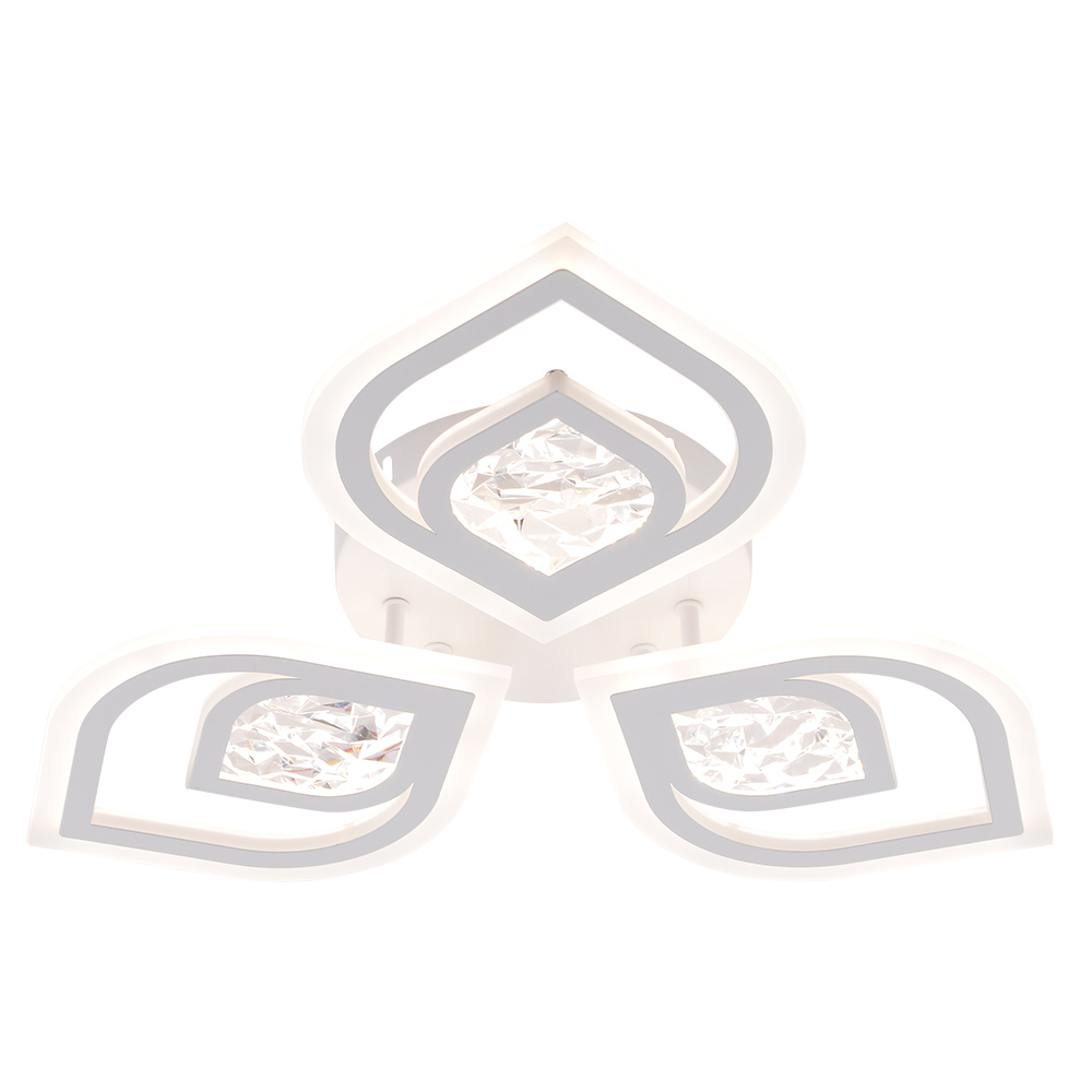 Изображение товара Светодиодная потолочная люстра СЕМЬ ОГНЕЙ Malvain с пультом управления