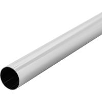 Изображение товара Труба круглая ⌀25 мм L-1000 мм 0.6 мм хром