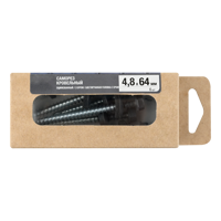 Изображение товара Саморезы кровельные по дереву с пресс-шайбой со сверлом RAL7024 4.8x64 мм 6 шт. Изображение товара Саморезы кровельные по дереву с пресс-шайбой со сверлом RAL7024 4.8x64 мм 6 шт.