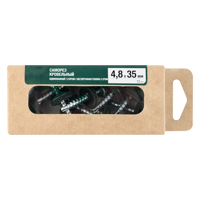 Изображение товара Саморезы кровельные по дереву с пресс-шайбой со сверлом RAL 6005 4.8x35 мм 12 шт. Изображение товара Саморезы кровельные по дереву с пресс-шайбой со сверлом RAL 6005 4.8x35 мм 12 шт.