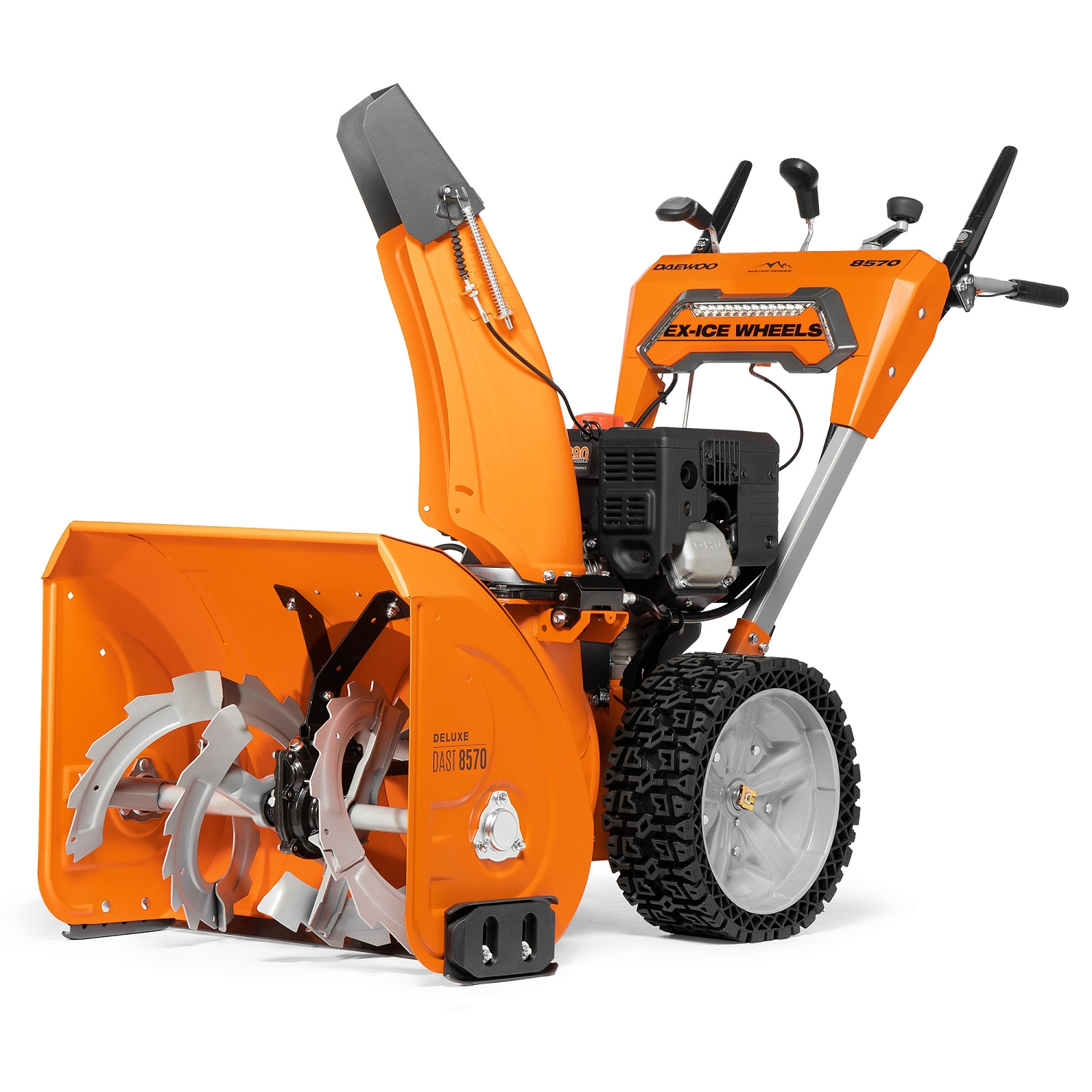 Изображение товара Снегоуборщик бензиновый Daewoo Dast 8570 67см 8.5л.с. профессиональный зимний двигатель