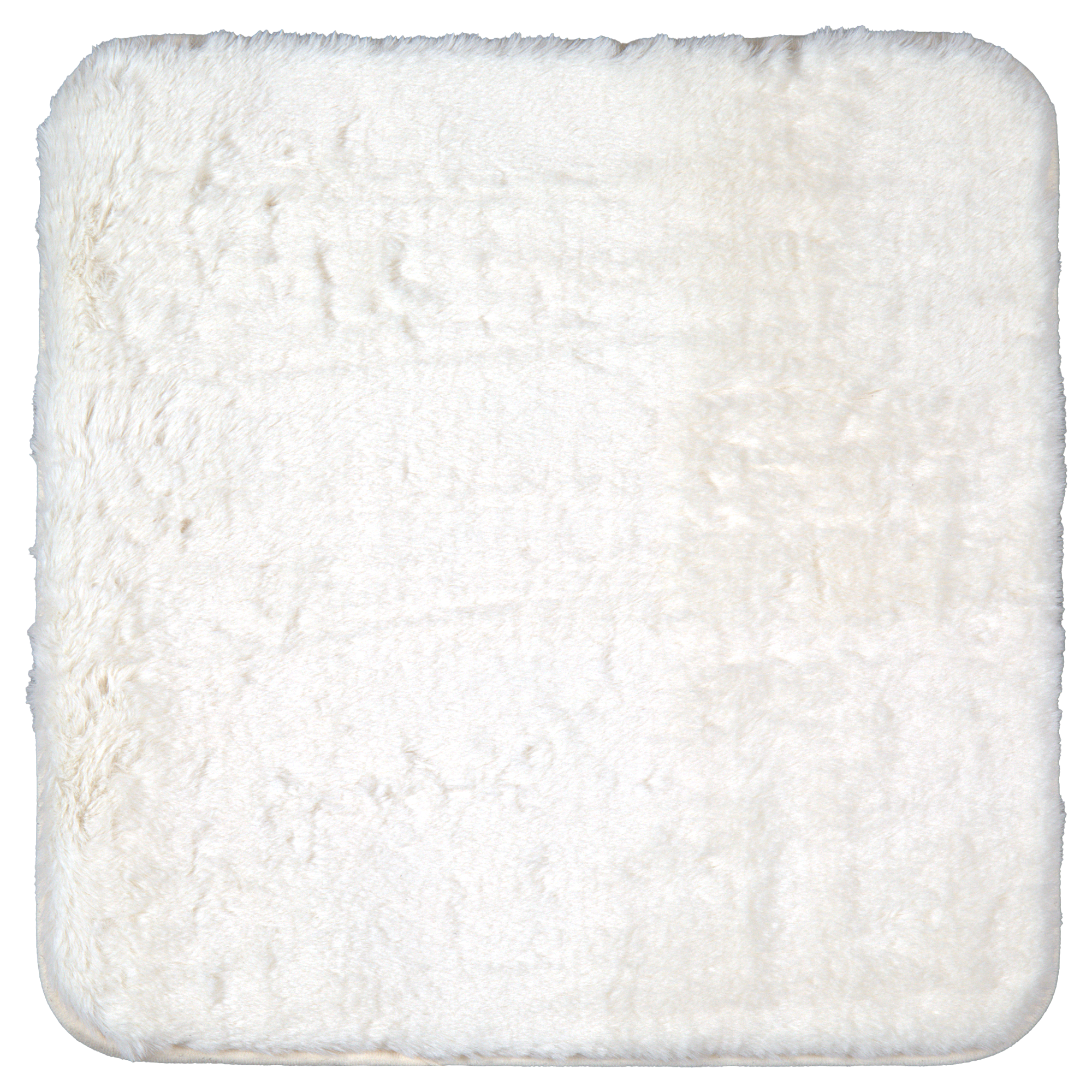 Изображение товара Коврик для туалета Swensa Swanny Cream 50x50 см противоскользящий микрофибра