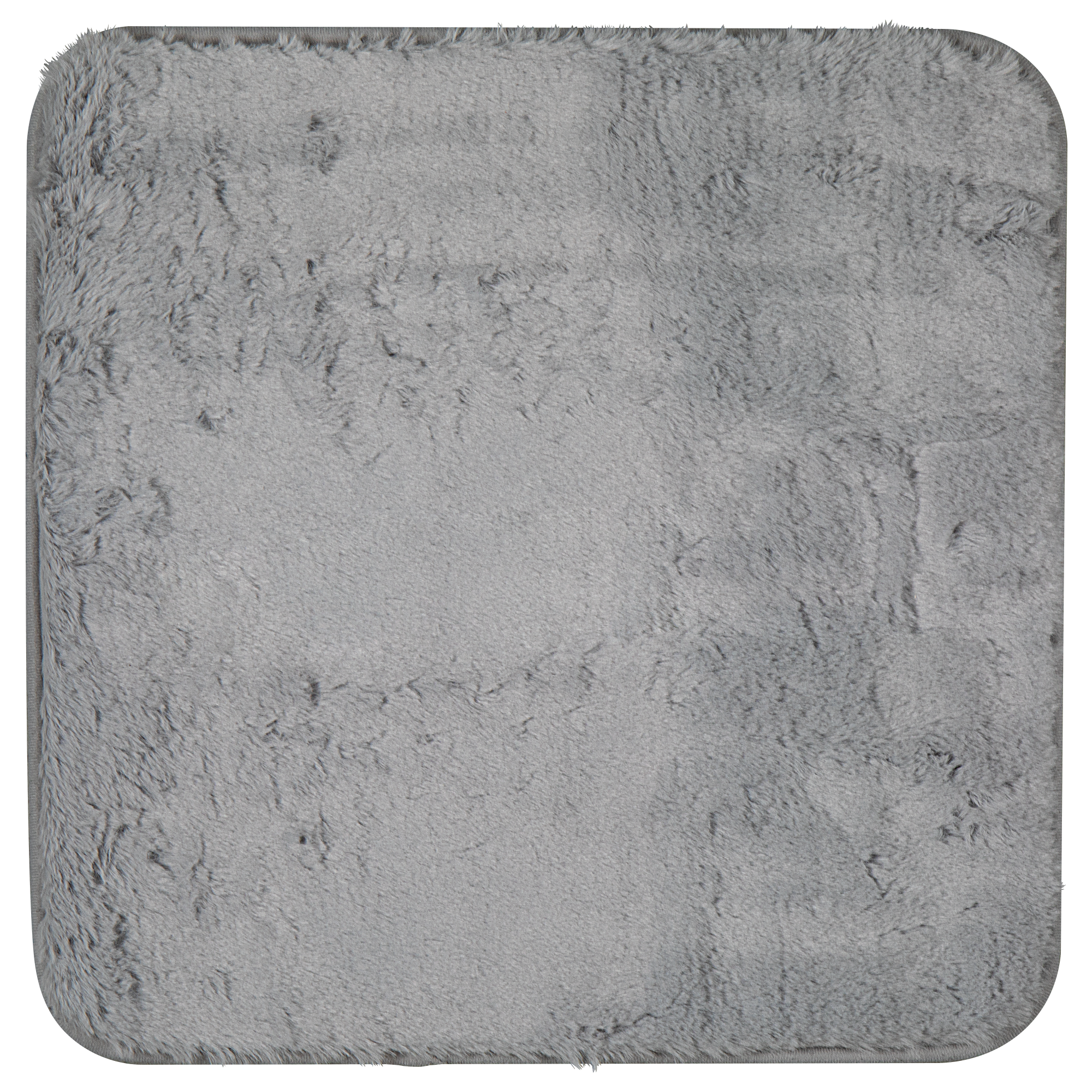 Изображение товара Коврик для туалета Swensa Swanny Granit светло-серый 50x50 см микрофибра противоскользящий