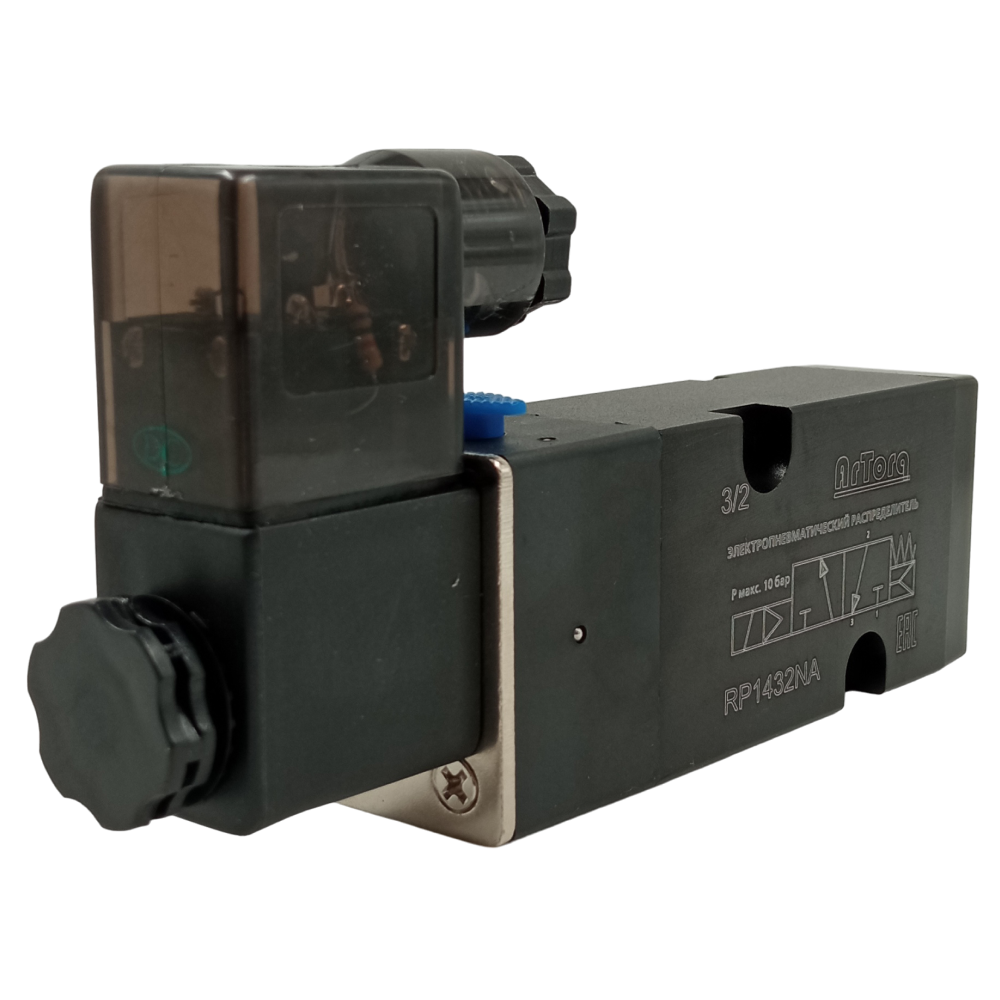 Изображение товара Пневмораспределитель соленоидный Artorq 3/2 NAMUR 1/4" RP1432NA.24DC