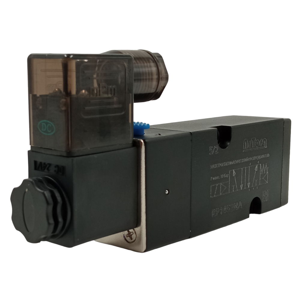 Изображение товара Пневмораспределитель Artorq 5/2 NAMUR 1/4" RP1452NA.24DC соленоидный