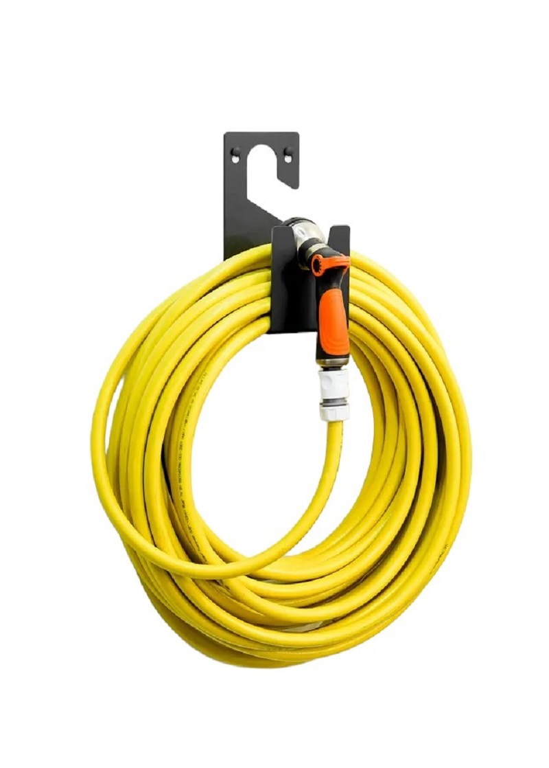 Изображение товара Держатель настенный для садового шланга навесной ElectricLight КБ-103 сталь 12.2x10x22.5 см до 20 кг