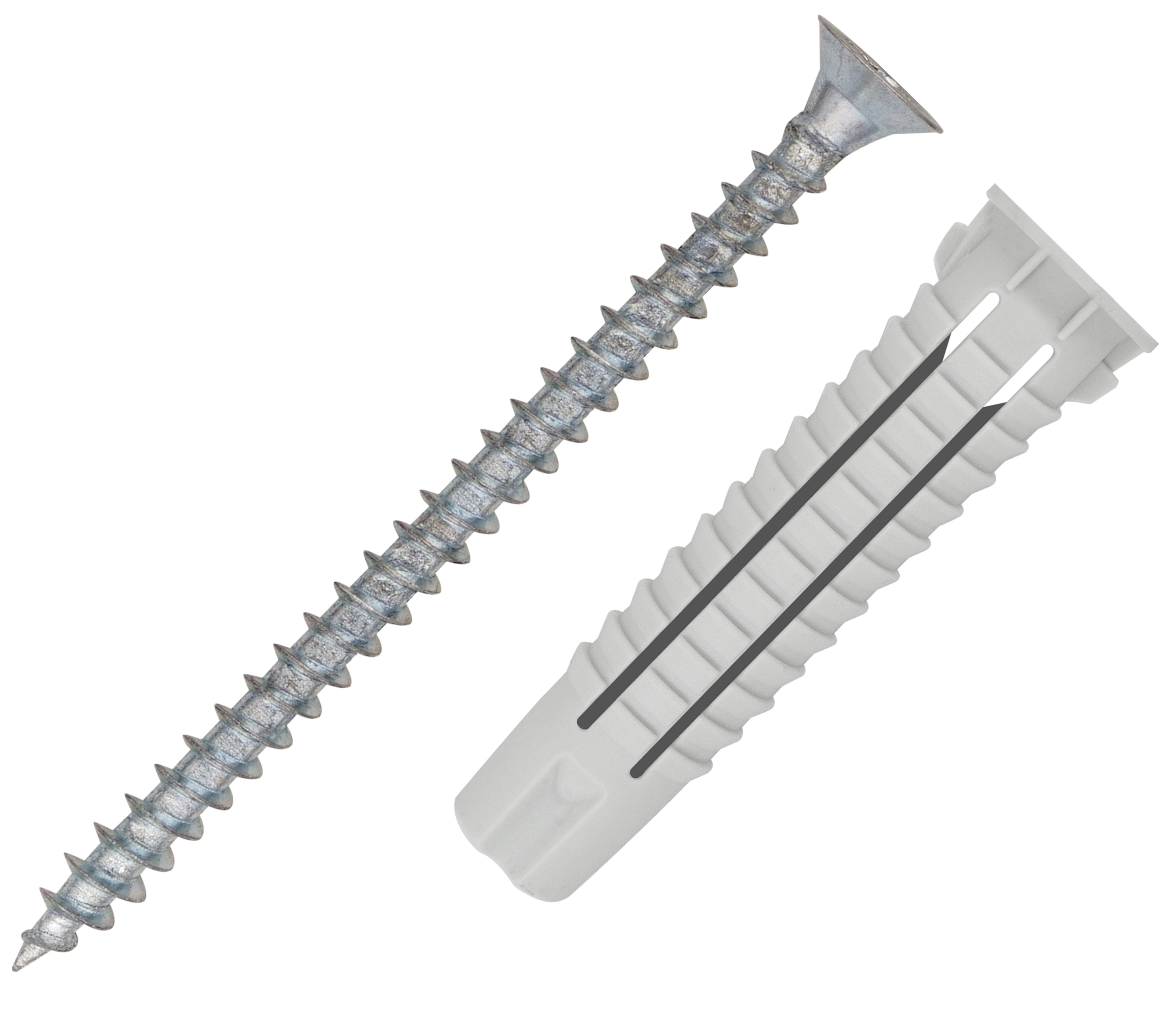 Изображение товара Дюбель универсальный 8x40 мм потайной нейлон 10 шт.