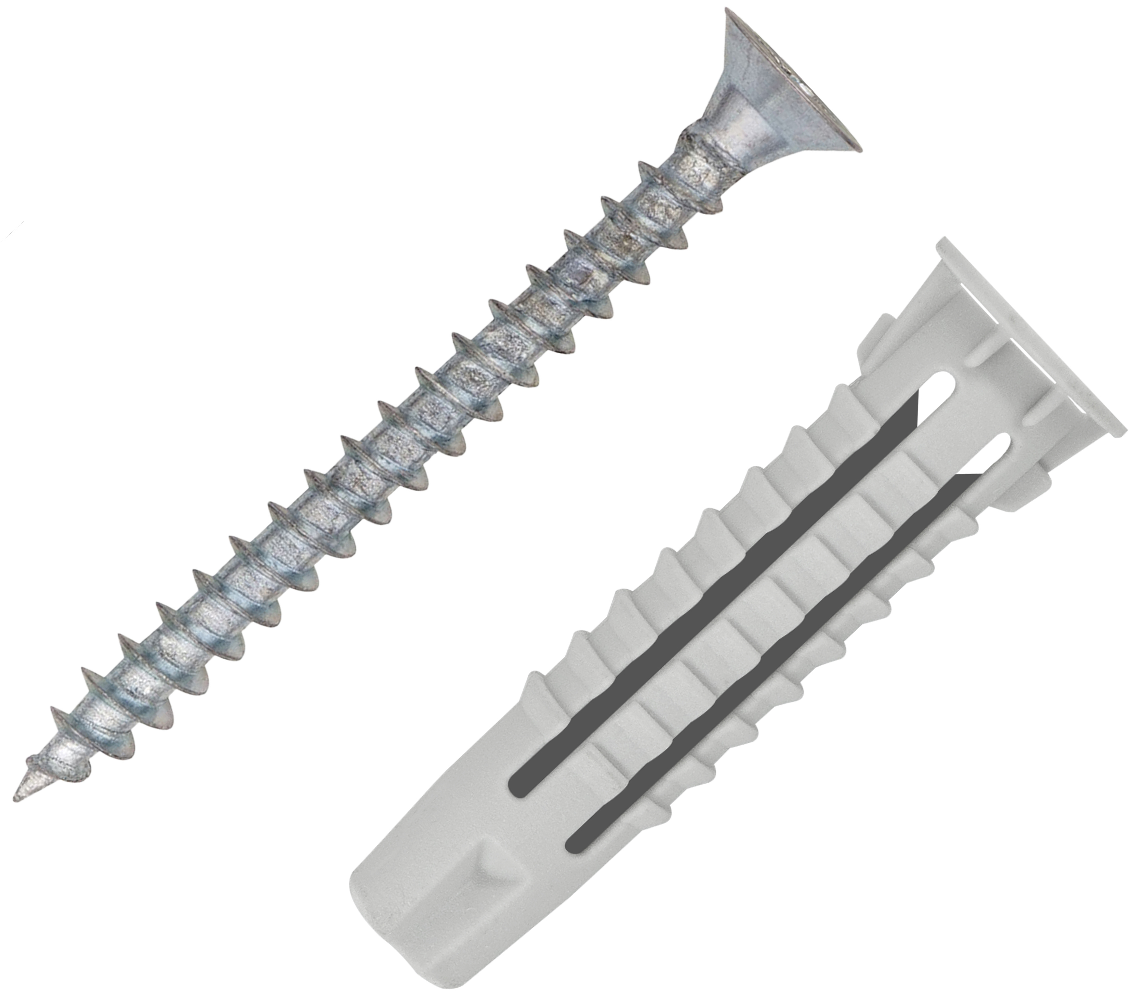 Изображение товара Дюбель универсальный 6x30 мм НЕЙлон Европартнер — потайной, 10 шт