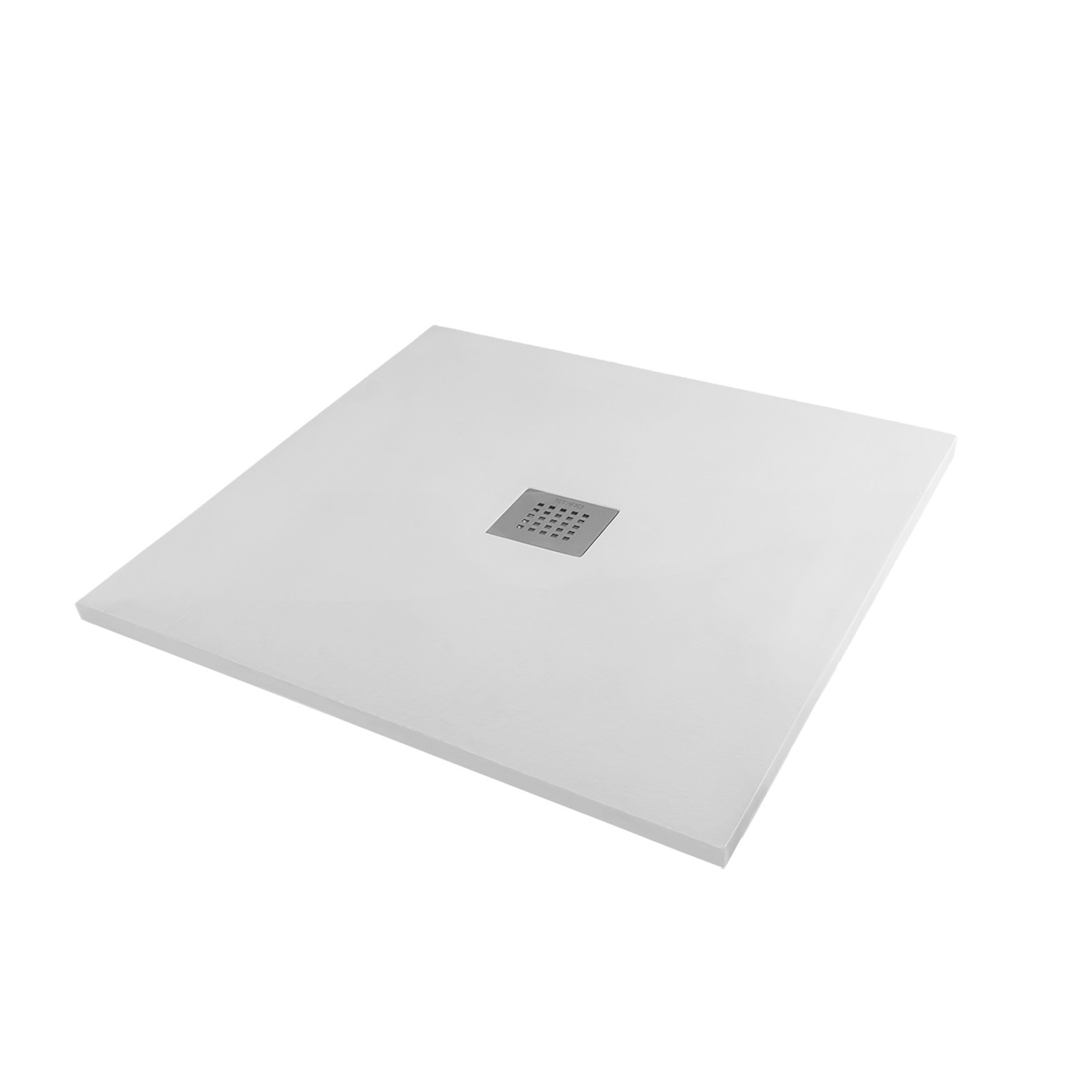 Изображение товара Душевой поддон Starohome Solid 90x90x2.4 см White Matt квадрат литьевой мрамор