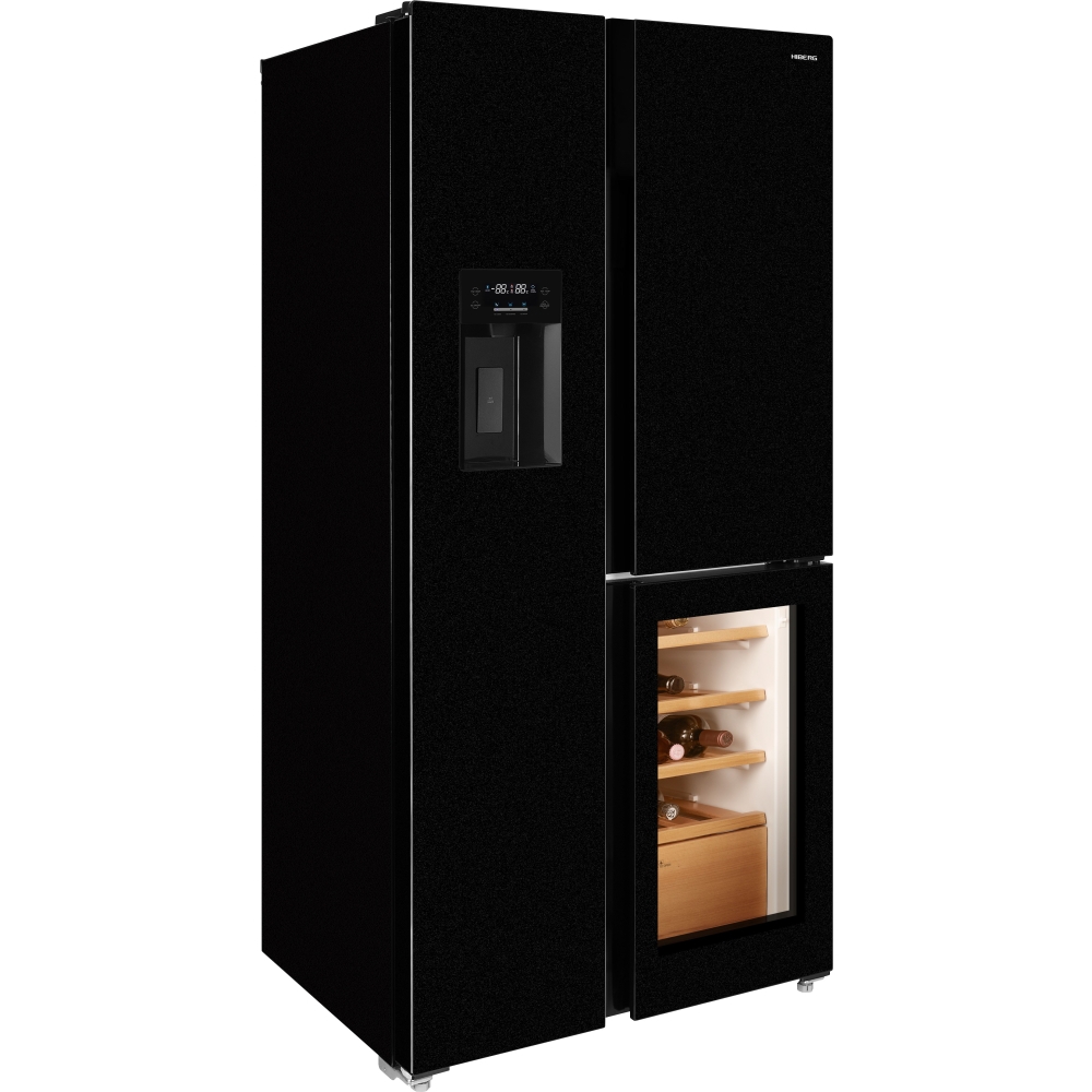 Изображение товара Холодильник HIBERG i-RFS 750G B с винным отделением и ледогенератором А++