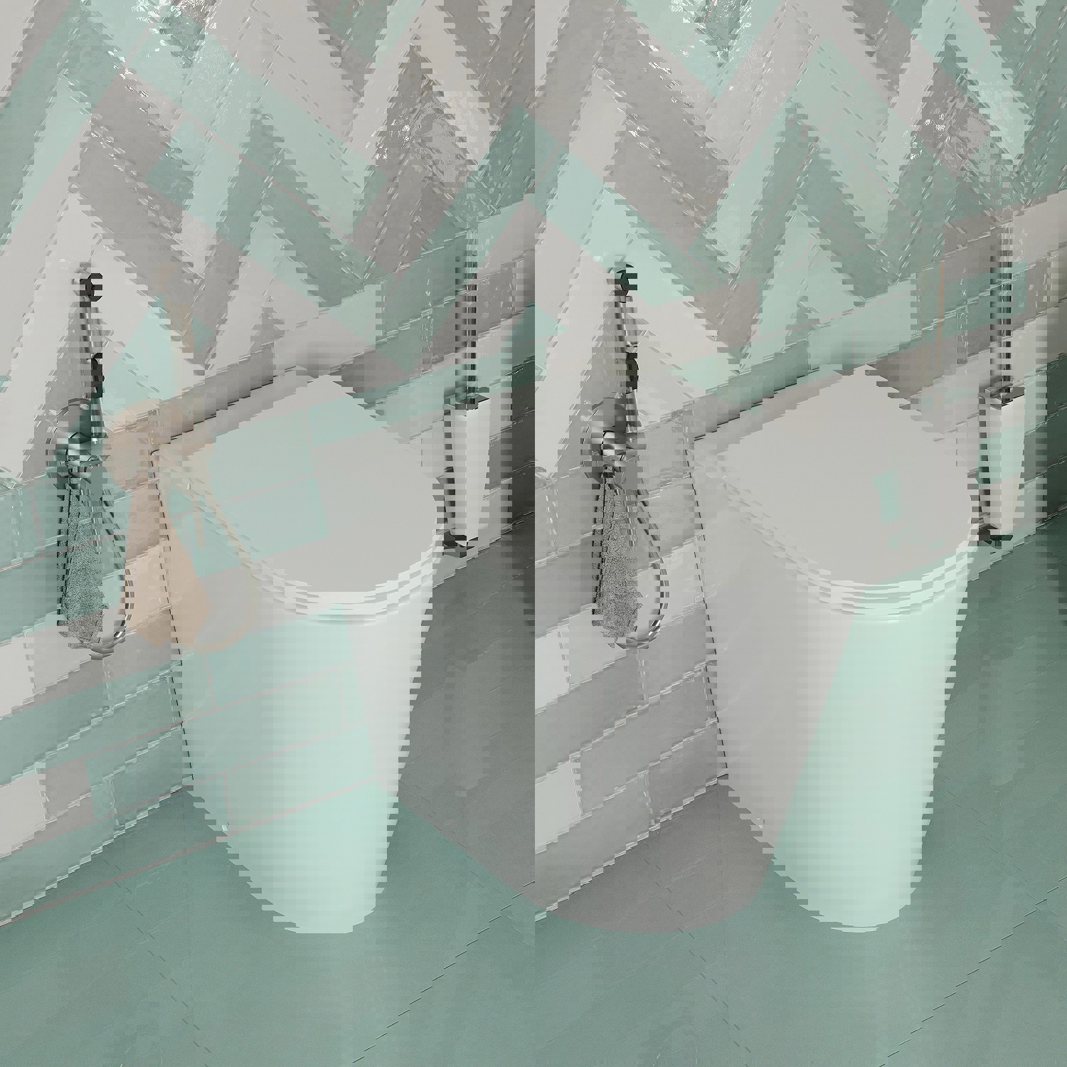 Изображение товара Унитаз приставной IDDIS Calipso CALRDSEi26 безободковый горизонтальный выпуск 25 лет гарантии