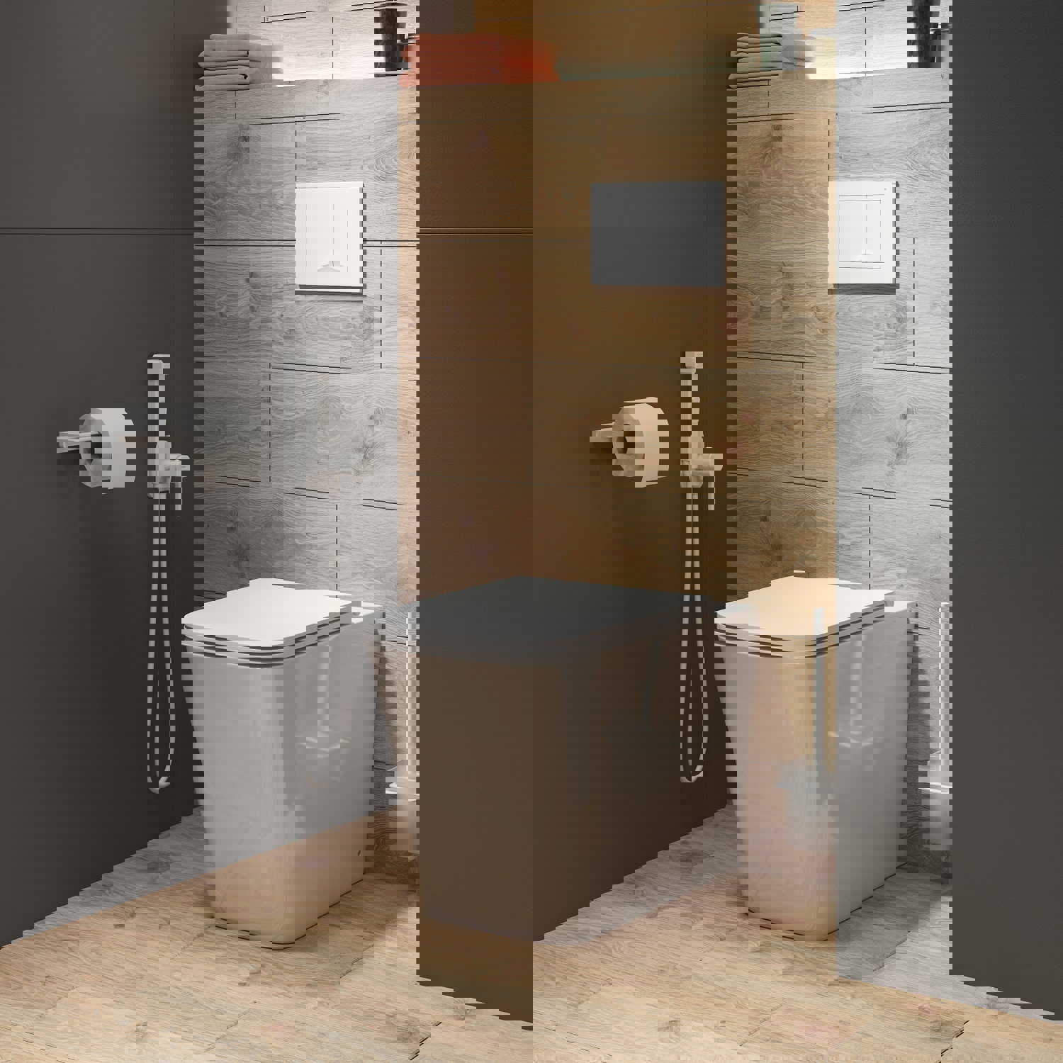 Изображение товара Унитаз приставной Iddis Bild BILRDSEi26 с горизонтальным выпуском