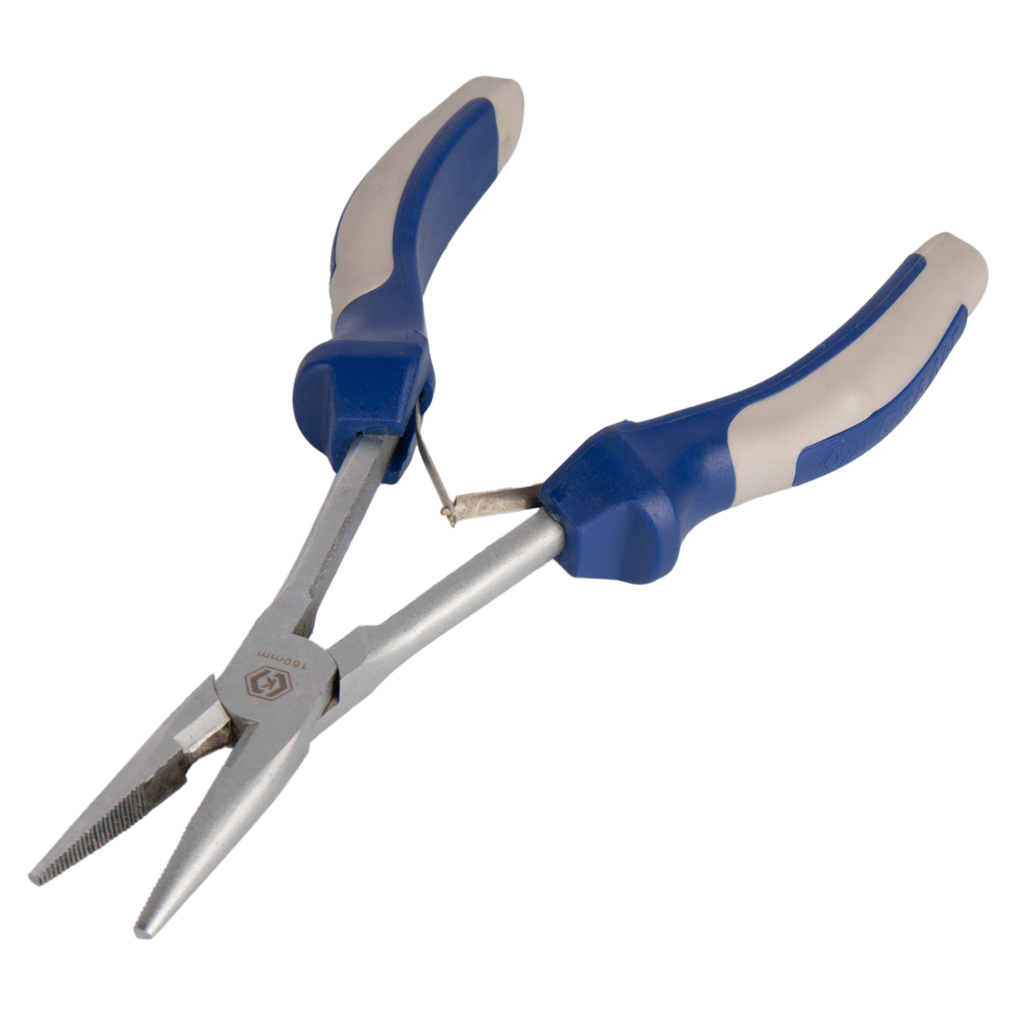 Изображение товара Длинногубцы удлиненные Кобальт 244-131 165 мм, сталь, режущие кромки