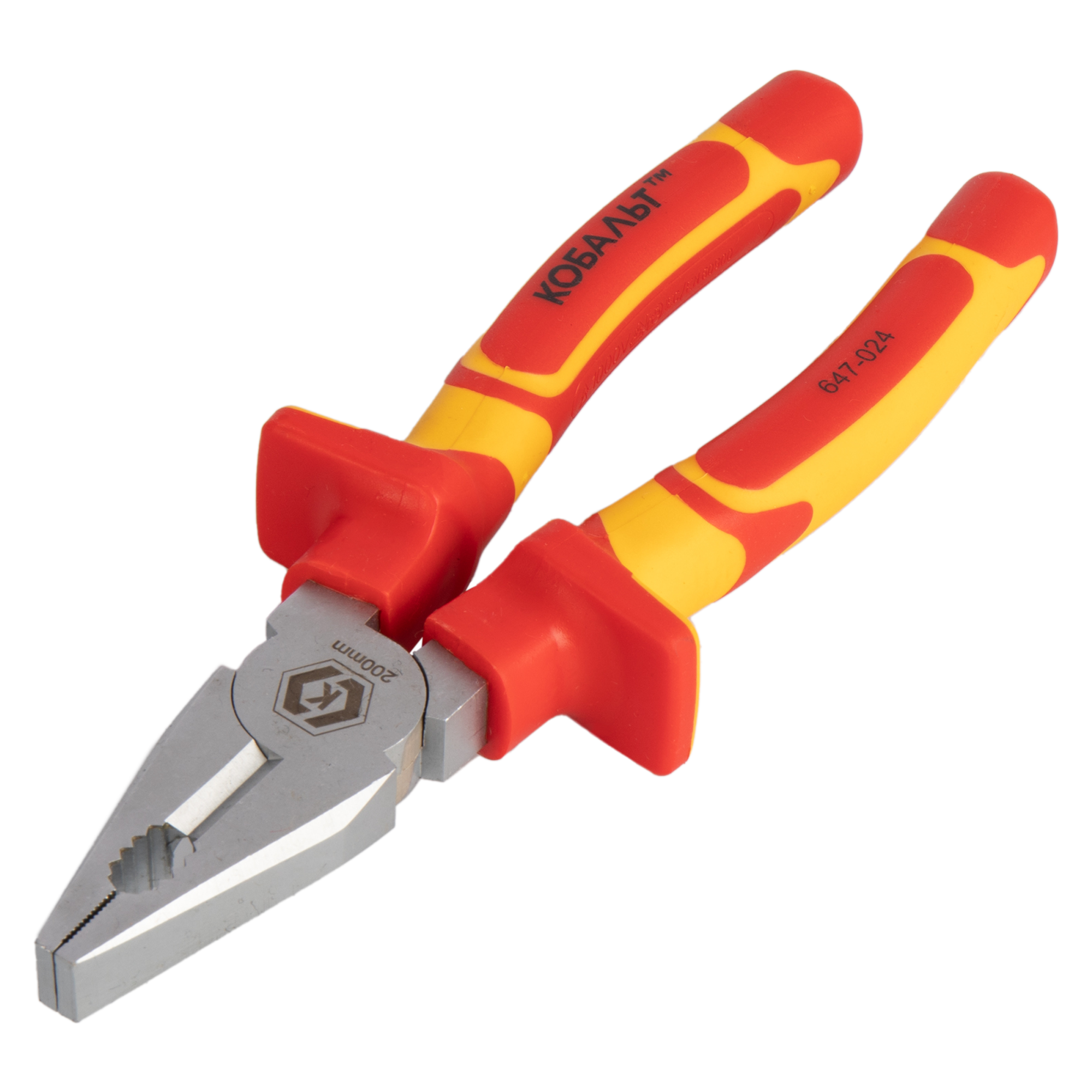 Изображение товара Пассатижи диэлектрические Кобальт 647-024 200 мм