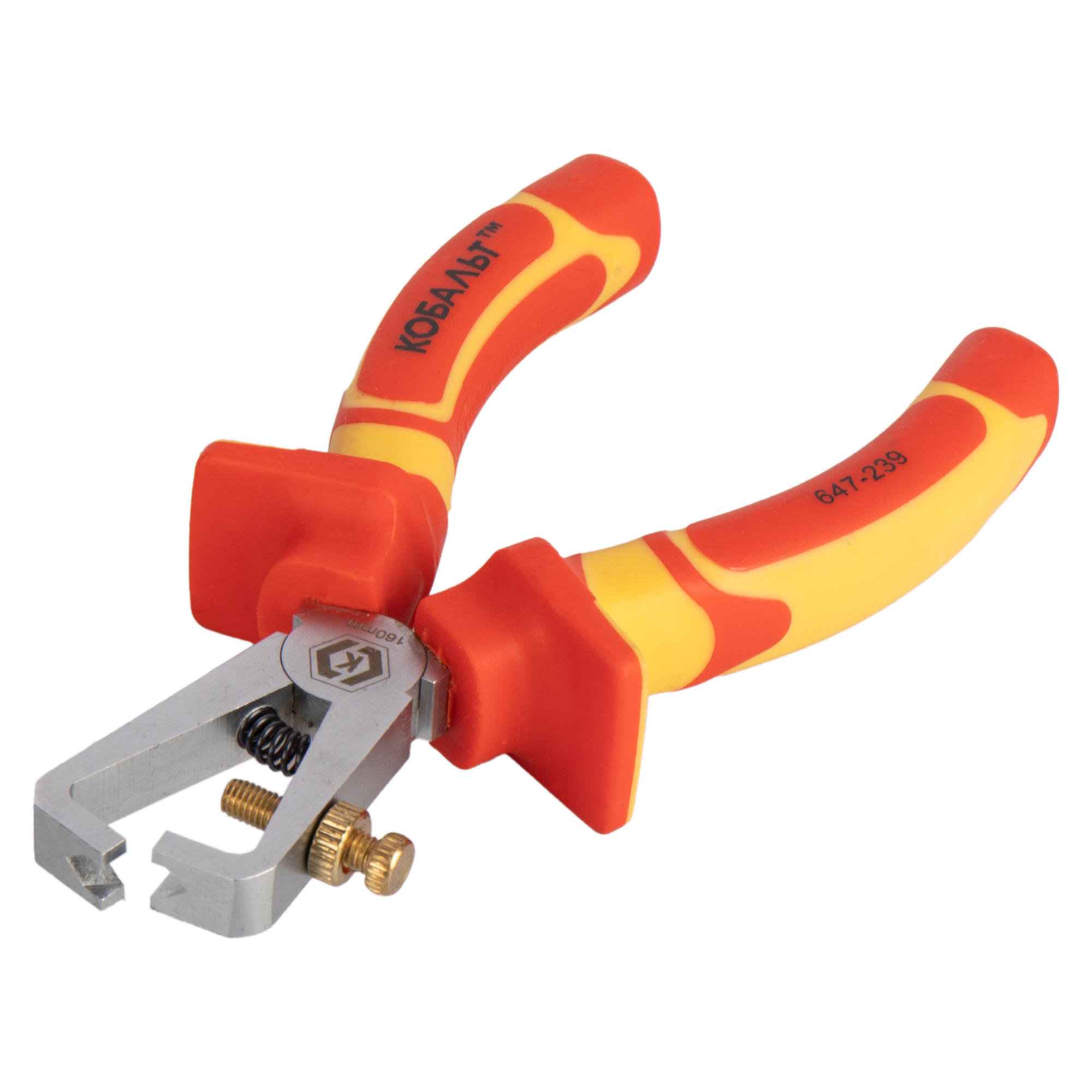 Изображение товара Клещи для снятия изоляции Кобальт 647-239 160 мм высокий класс электроинструмента