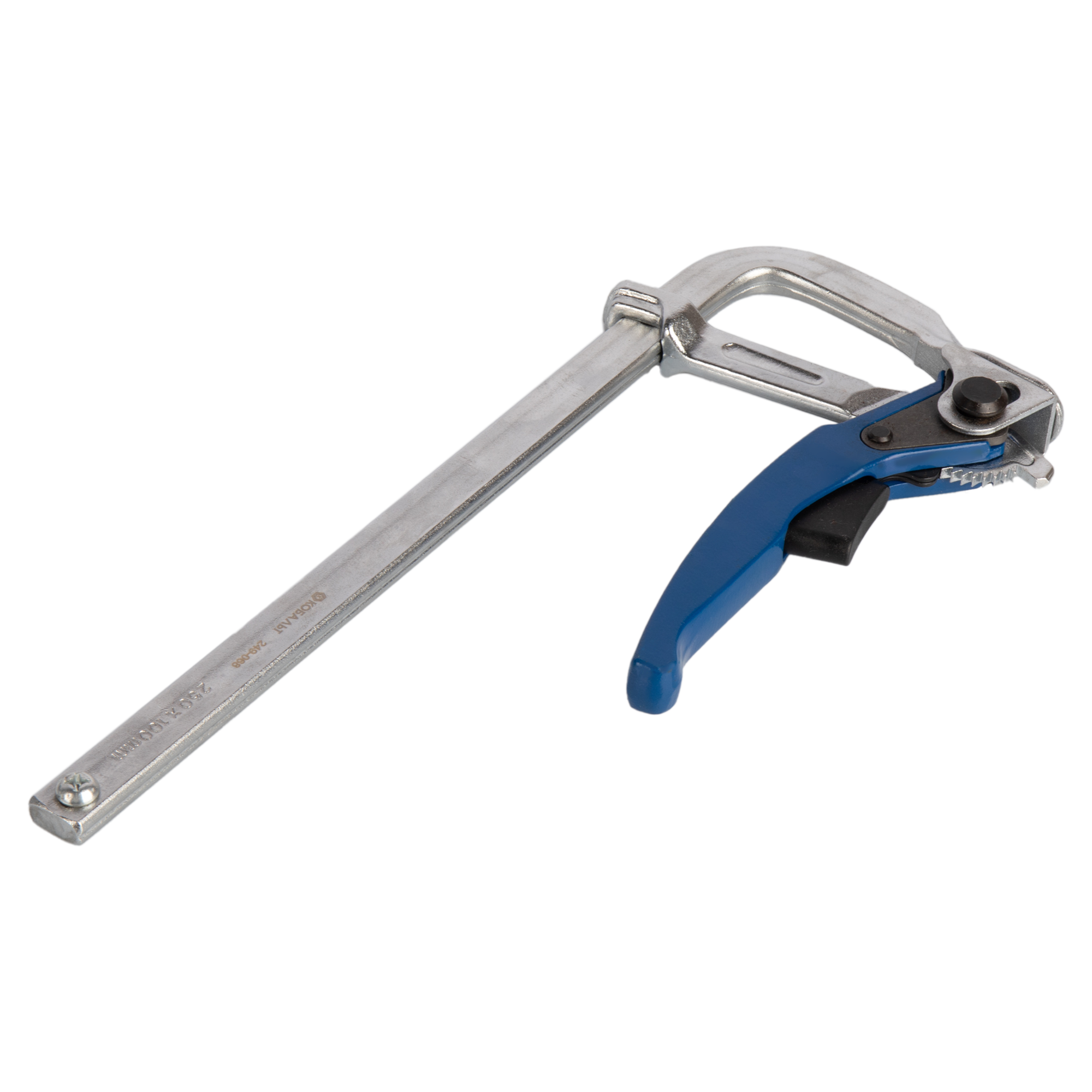 Изображение товара Струбцина F-образная Кобальт 249-068 250 мм для фиксации изделий