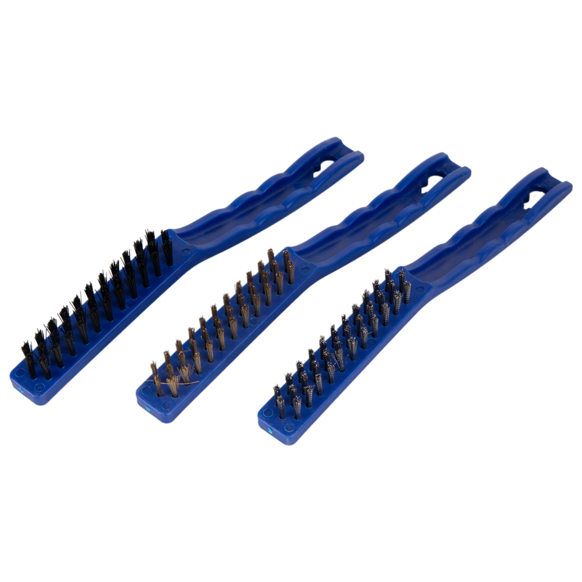 Изображение товара Набор щеток по металлу трехрядных Кобальт 248-757, 3 шт, 230 мм