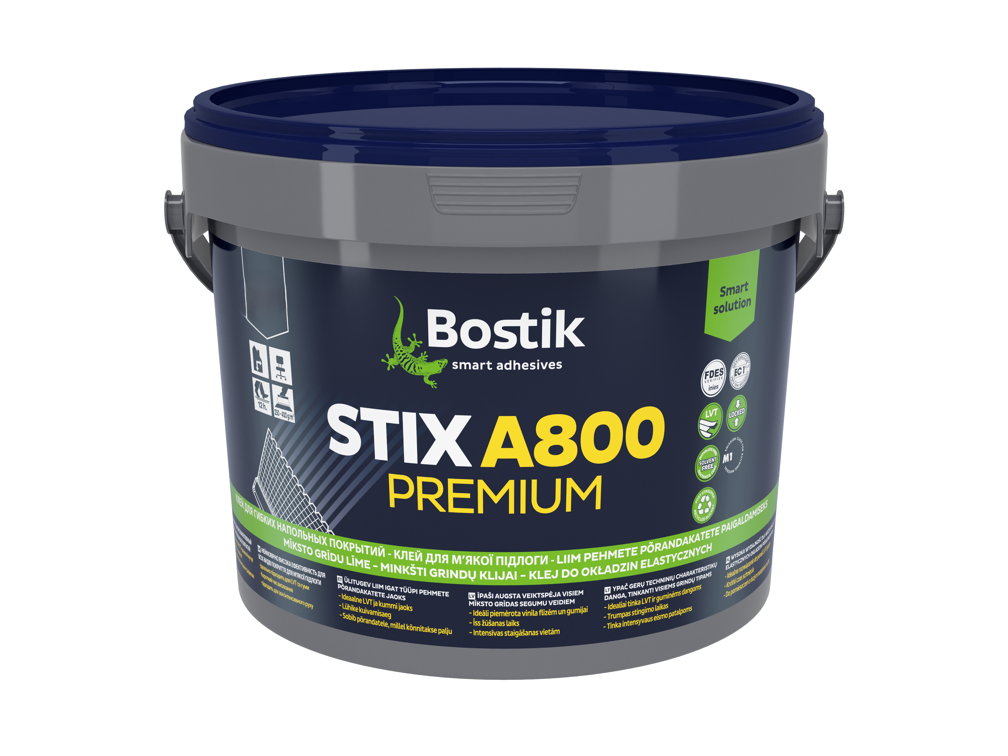 Изображение товара Клей-раствор для напольных покрытий Bostik Stix A800 Premium 6кг Изображение товара Клей-раствор для напольных покрытий Bostik Stix A800 Premium 6кг