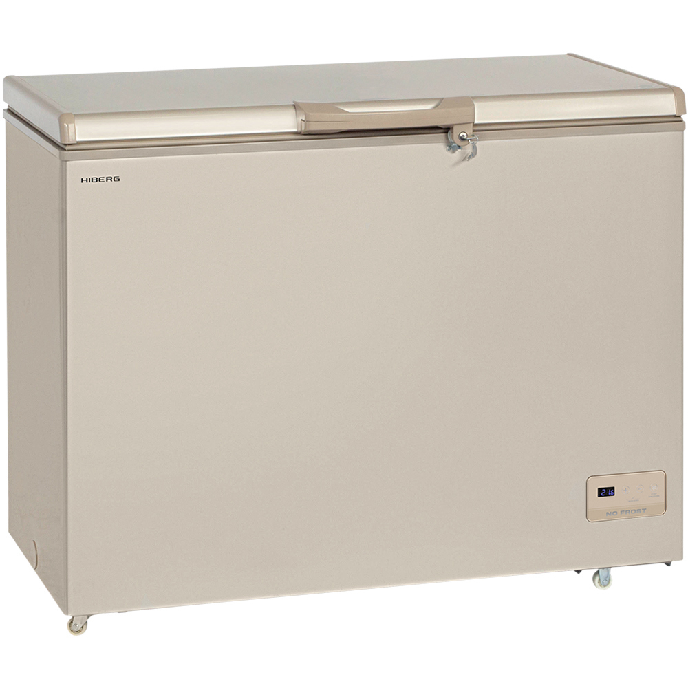 Изображение товара Морозильный ларь Hiberg PF 32L4 NFG 110.4x90.3x55 см цвет золотистый Изображение товара Морозильный ларь Hiberg PF 32L4 NFG 110.4x90.3x55 см цвет золотистый