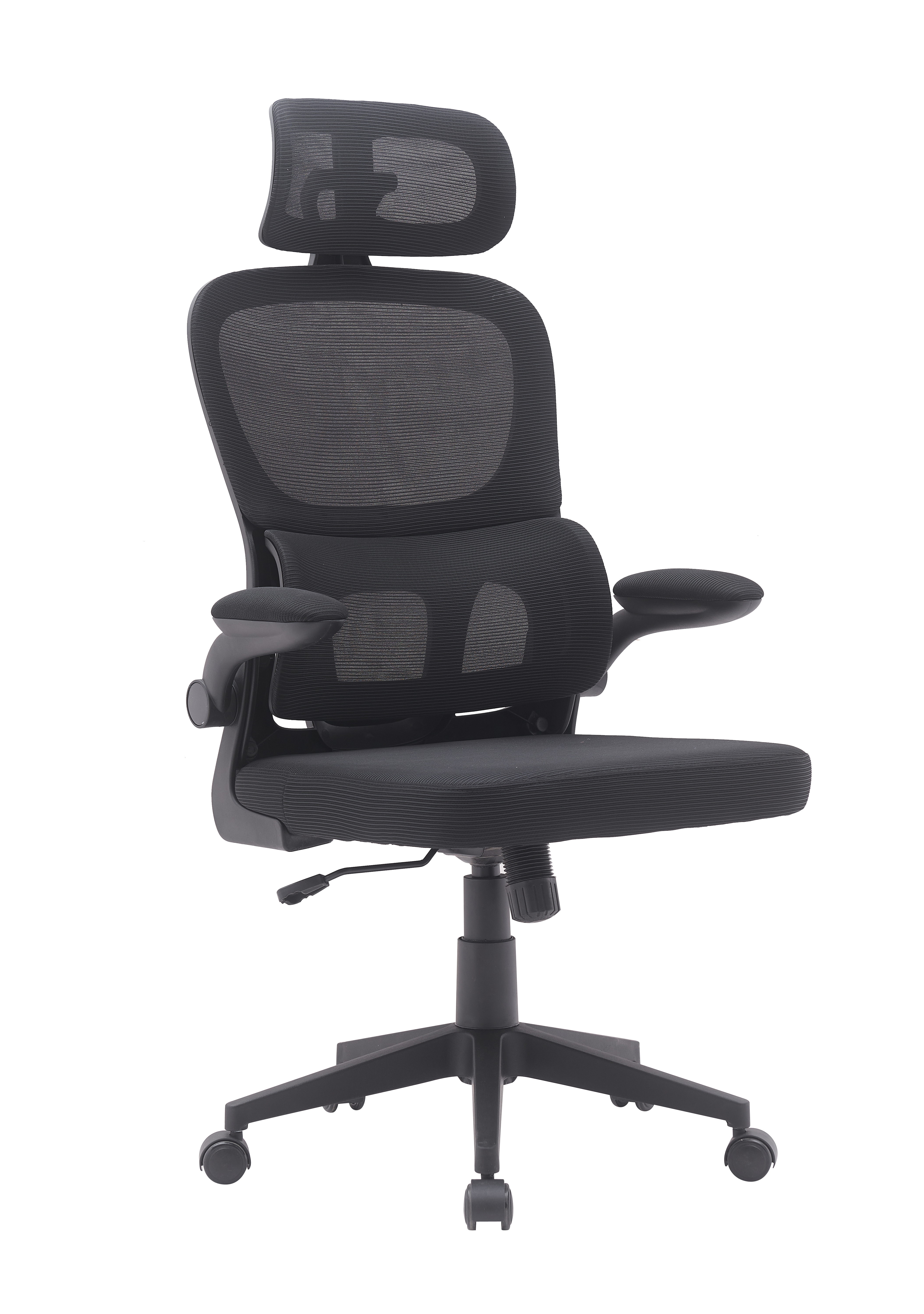 Изображение товара Офисное кресло Стул груп TopChairs Airone 62x124x63.5 см сетка цвет черный матовый